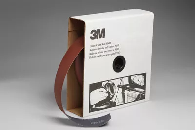 3M™ Utility Cloth Roll 314D, P400 J-weight, 2 in x 50 yd, 5 ea/Case