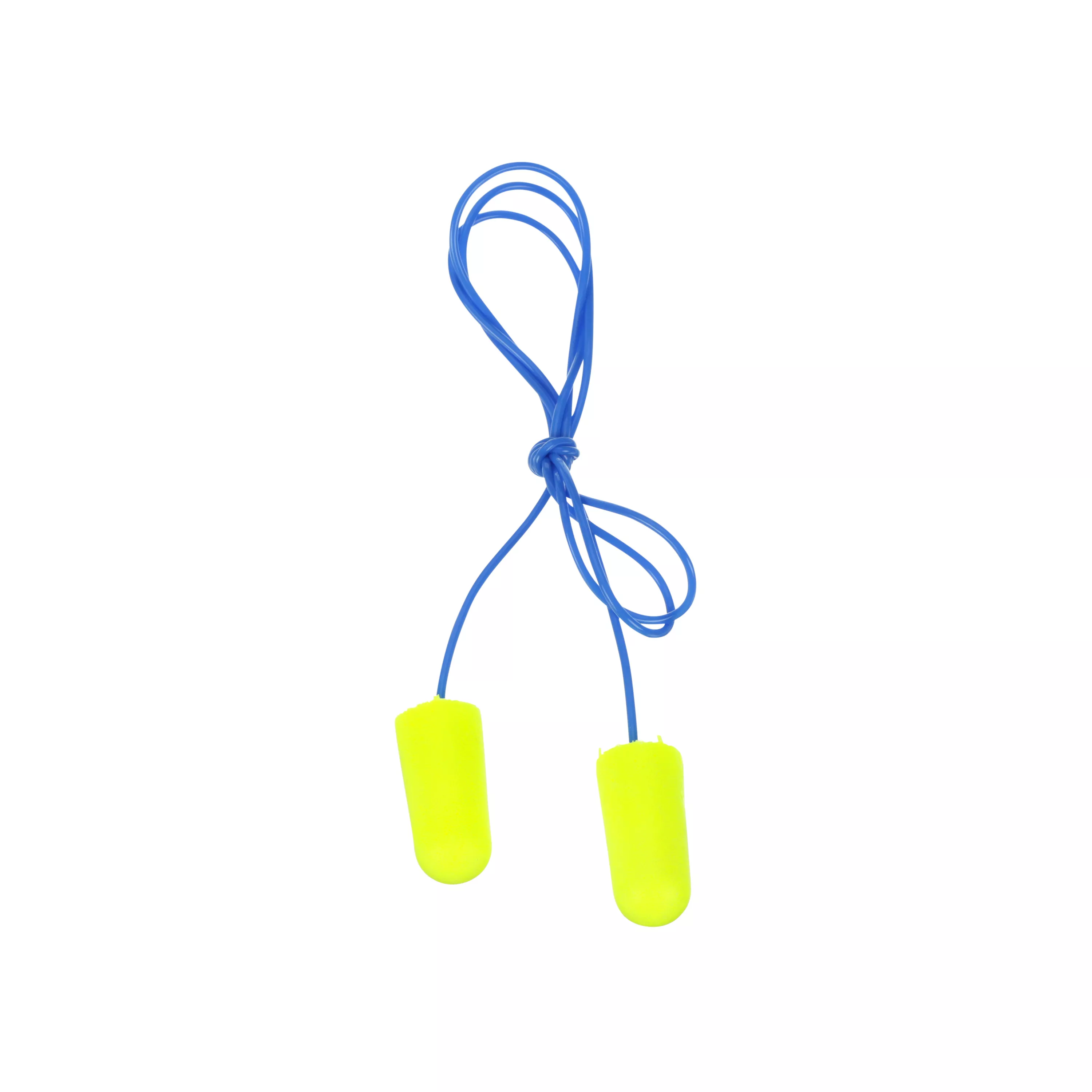 3M™ E-A-Rsoft™ Yellow Neons™ Earplugs 311-1250, Corded, Poly Bag,
Regular Size, 2000 Pair/Case