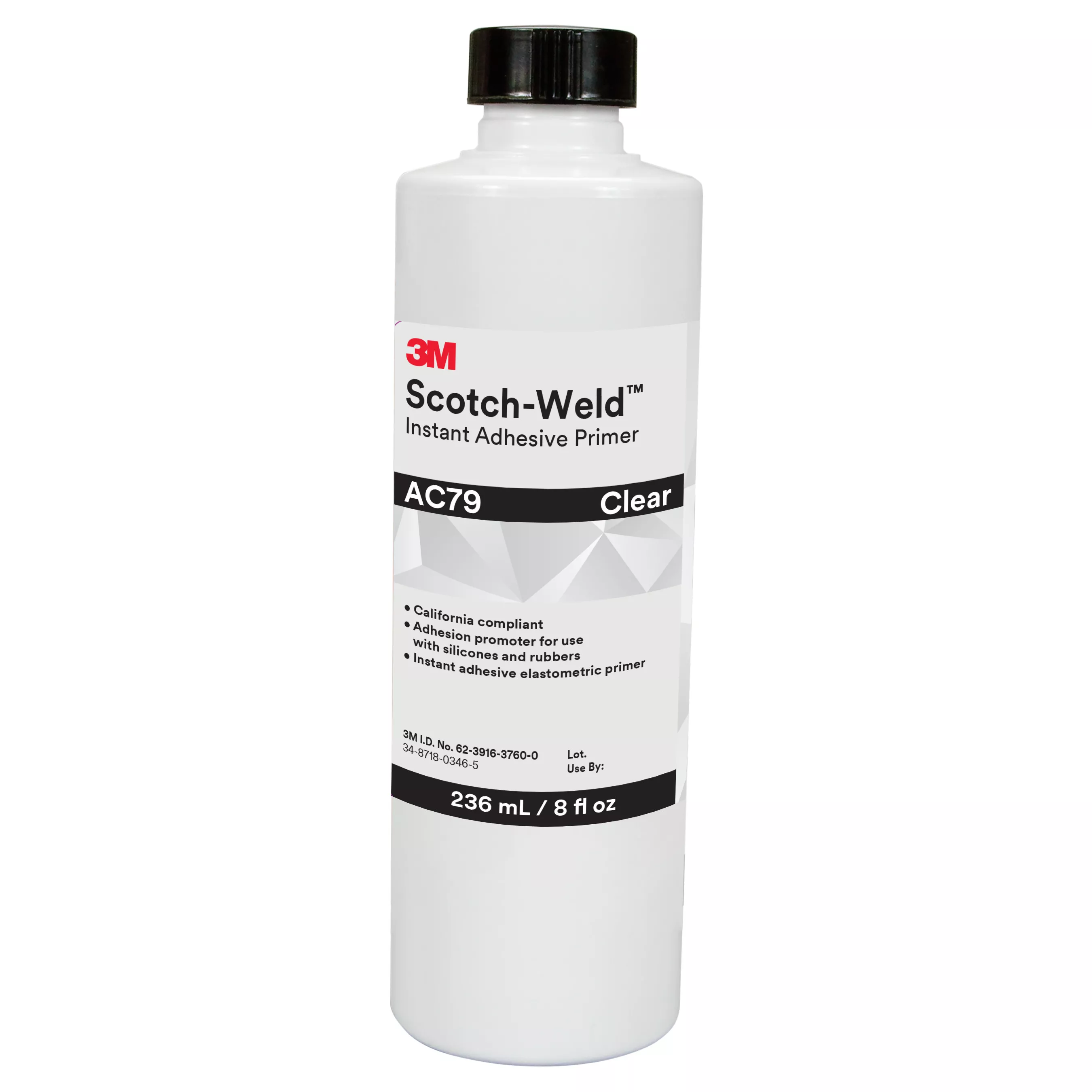 3M™ Scotch-Weld™ Instant Adhesive Primer AC79, Clear, 8 fl o, 4
Bottles/Case