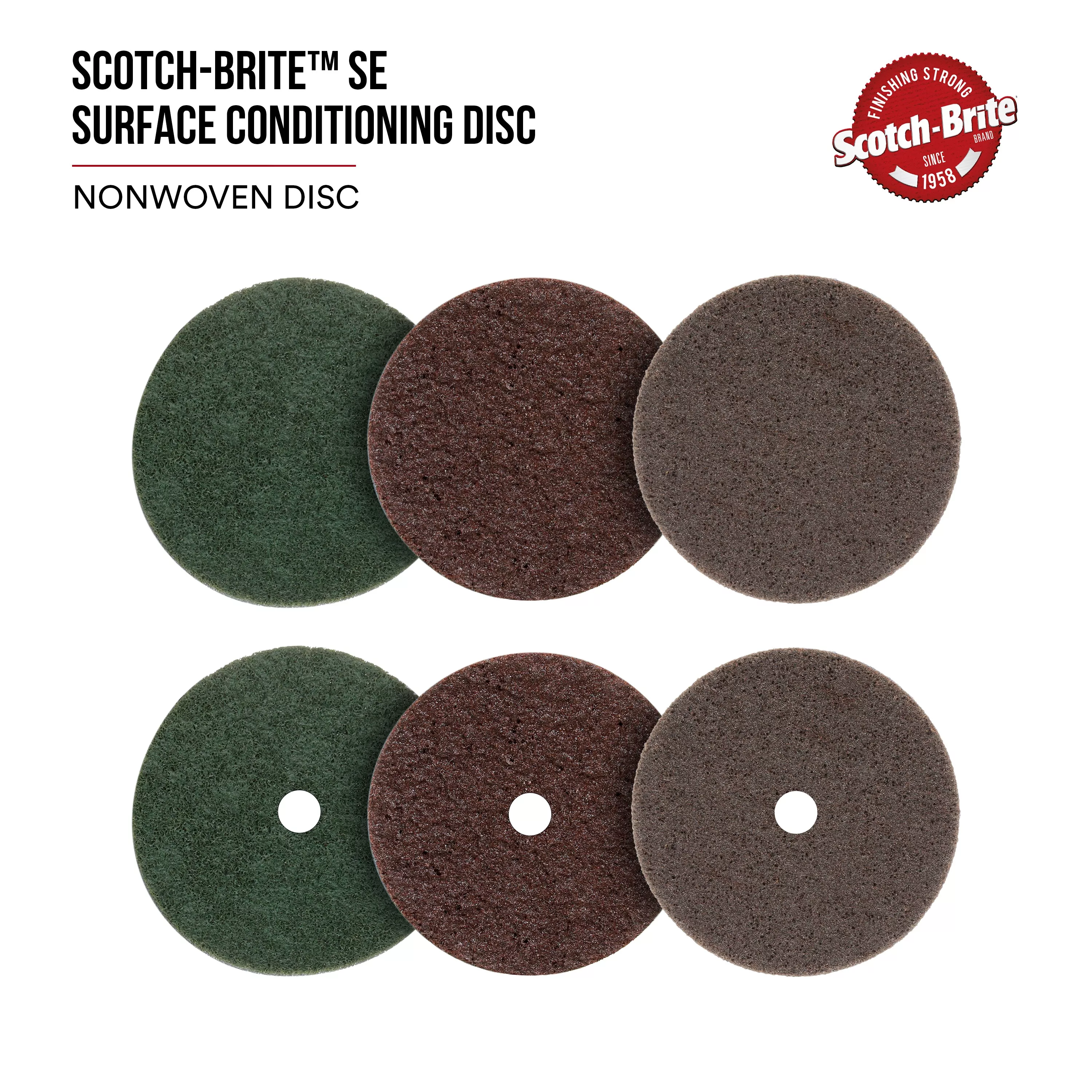 SKU 7100074821 | Scotch-Brite™ SE Surface Conditioning Disc
