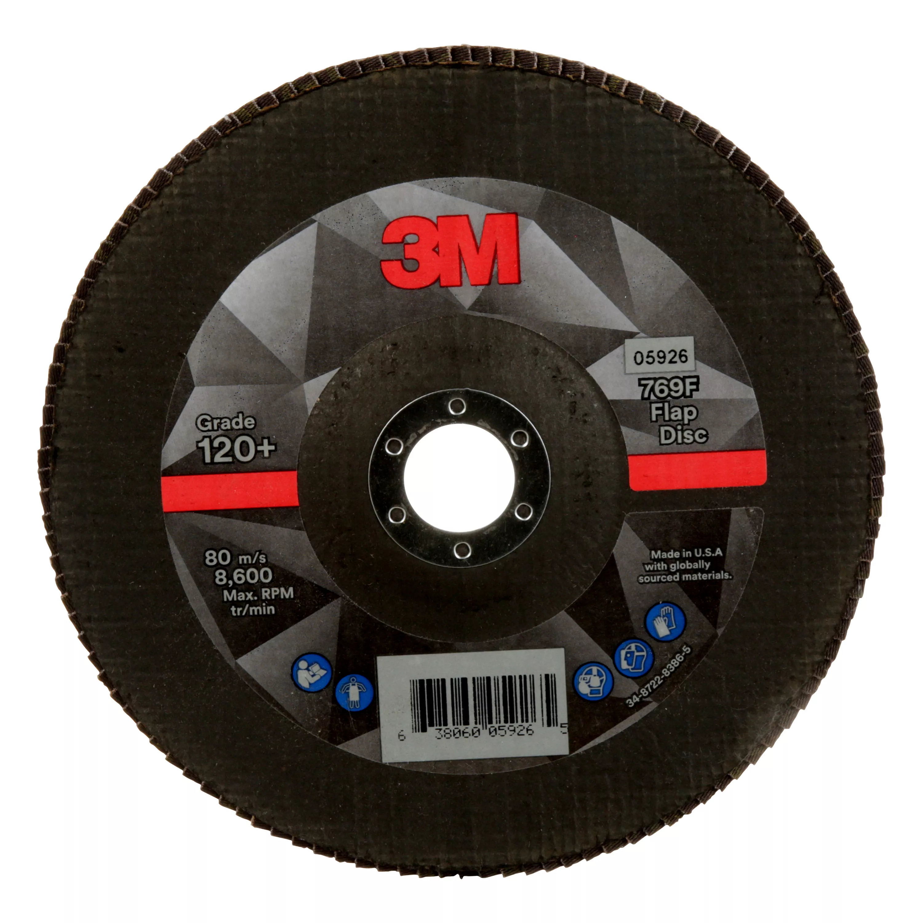 SKU 7100178090 | 3M™ Flap Disc 769F