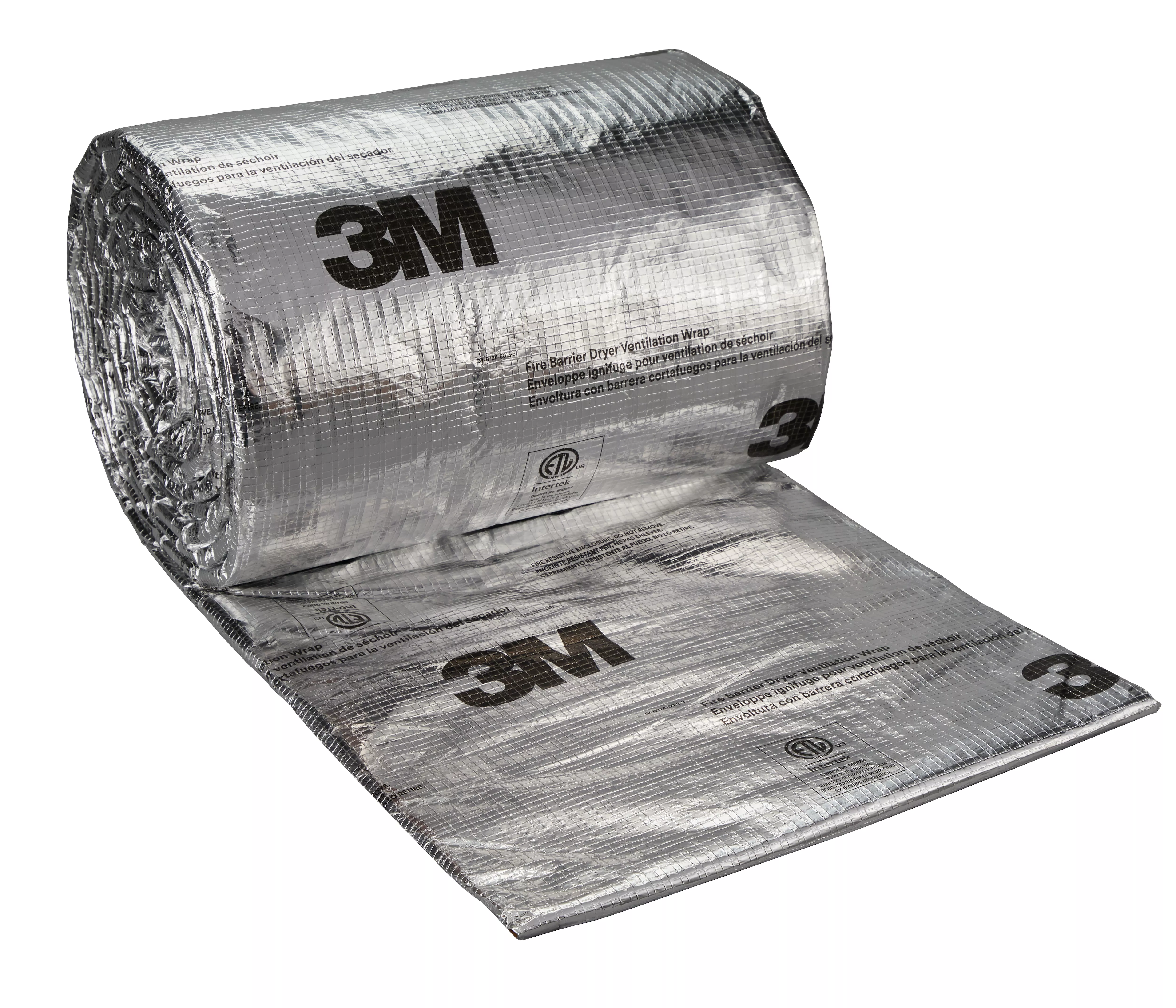 SKU 7100242388 | 3M™ Fire Barrier Dryer Ventilation Wrap DVW24