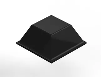 3M™ Bumpon™ Protective Products SJ5518 Black, 3000/Case
