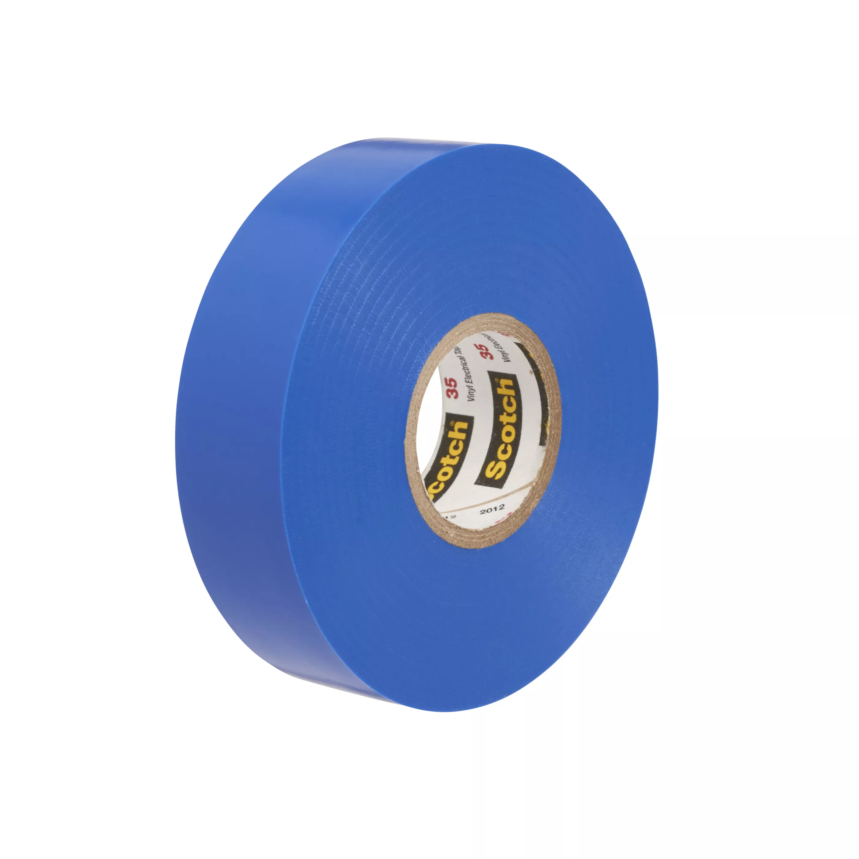 Scotch® Vinyl Color Coding Electrical Tape 35, 1/2 in x 20 ft, Blue, 10
rolls/carton, 100 rolls/Case