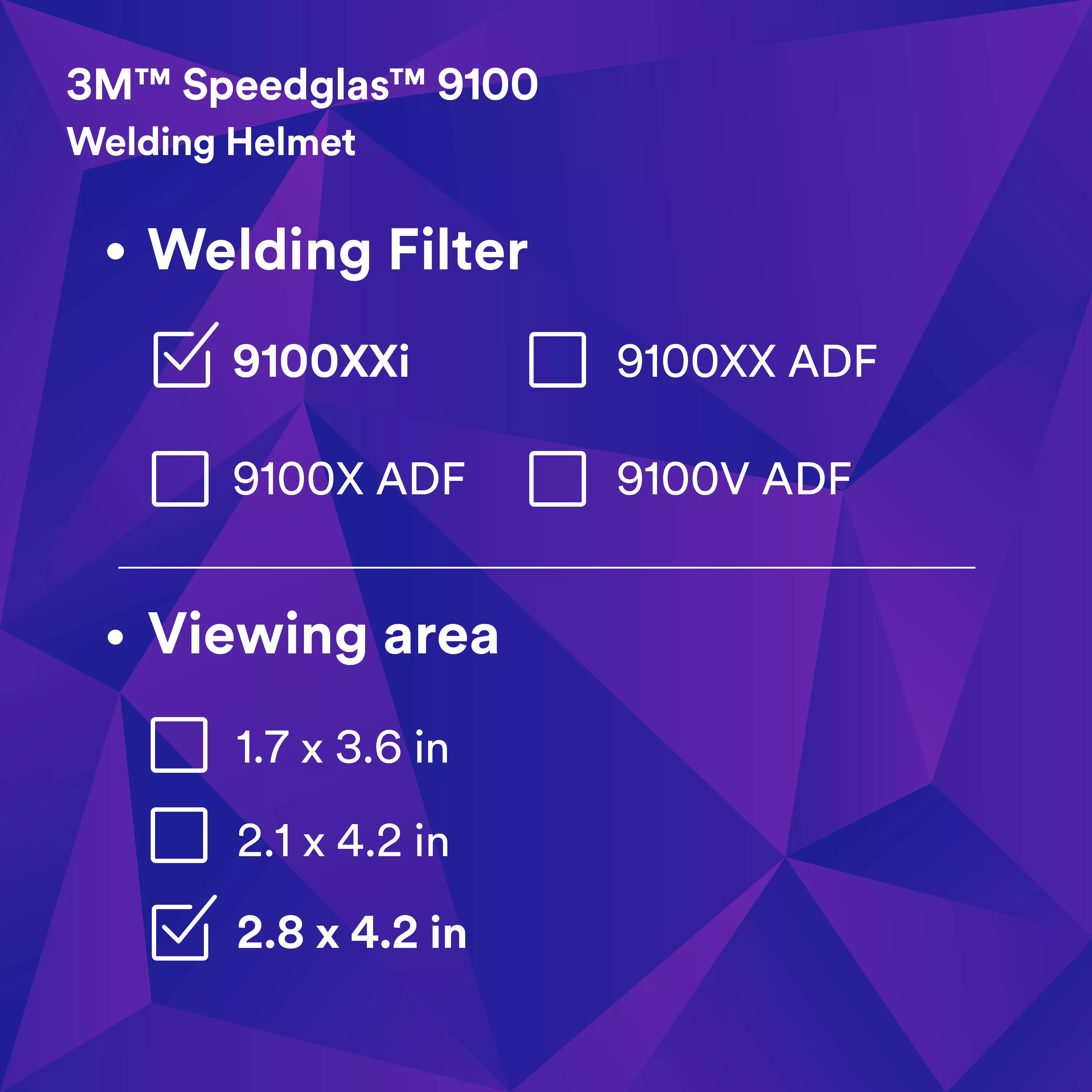 SKU 7010385388 | 3M™ Speedglas™ 9100XXi Auto Darkening Filter with Silver Front Panel
06-0000-30i-KIT