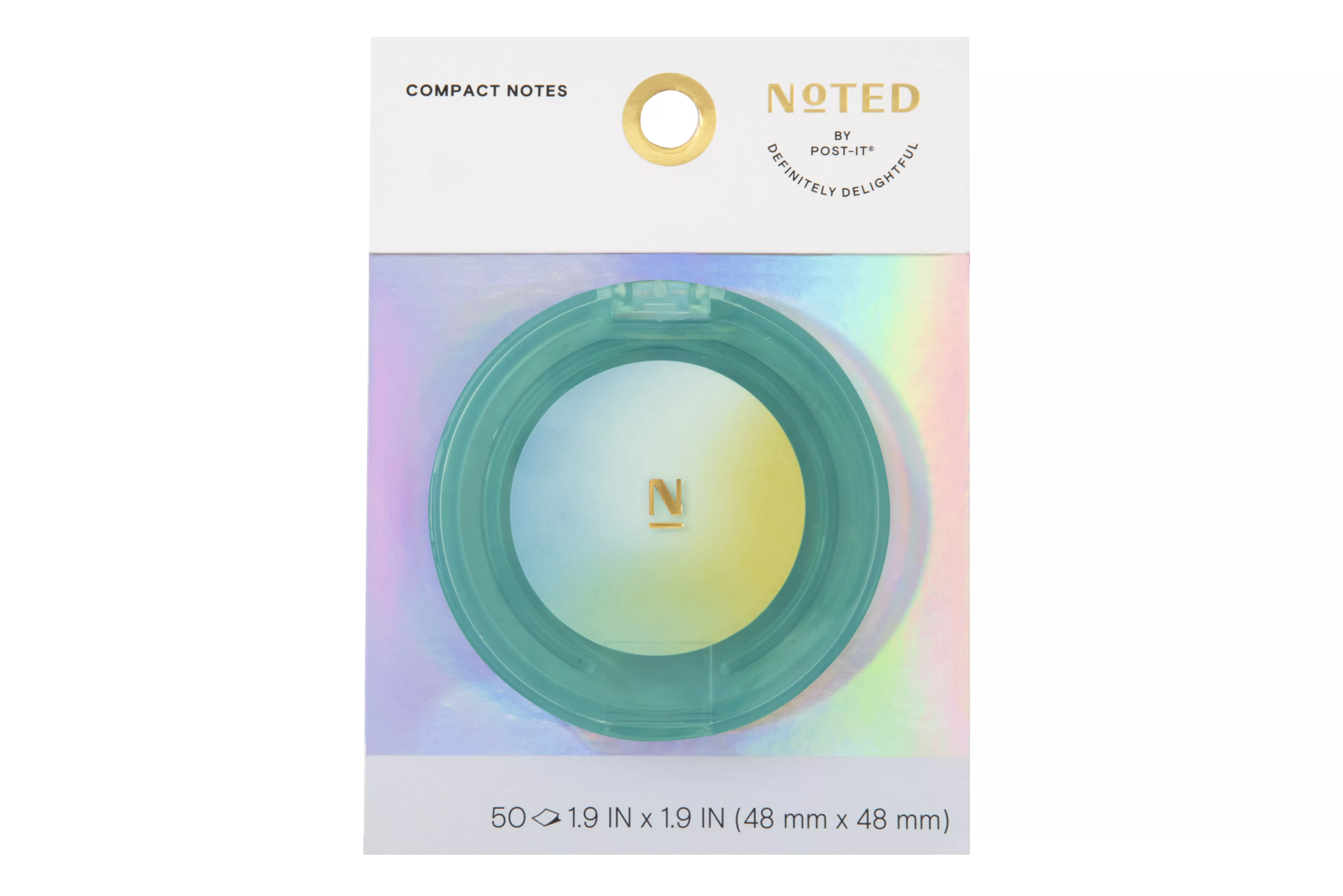Post-it® Compact Notes NTD7-C22-1, 1.9 in x 1.9 in (48 mm x 48 mm)