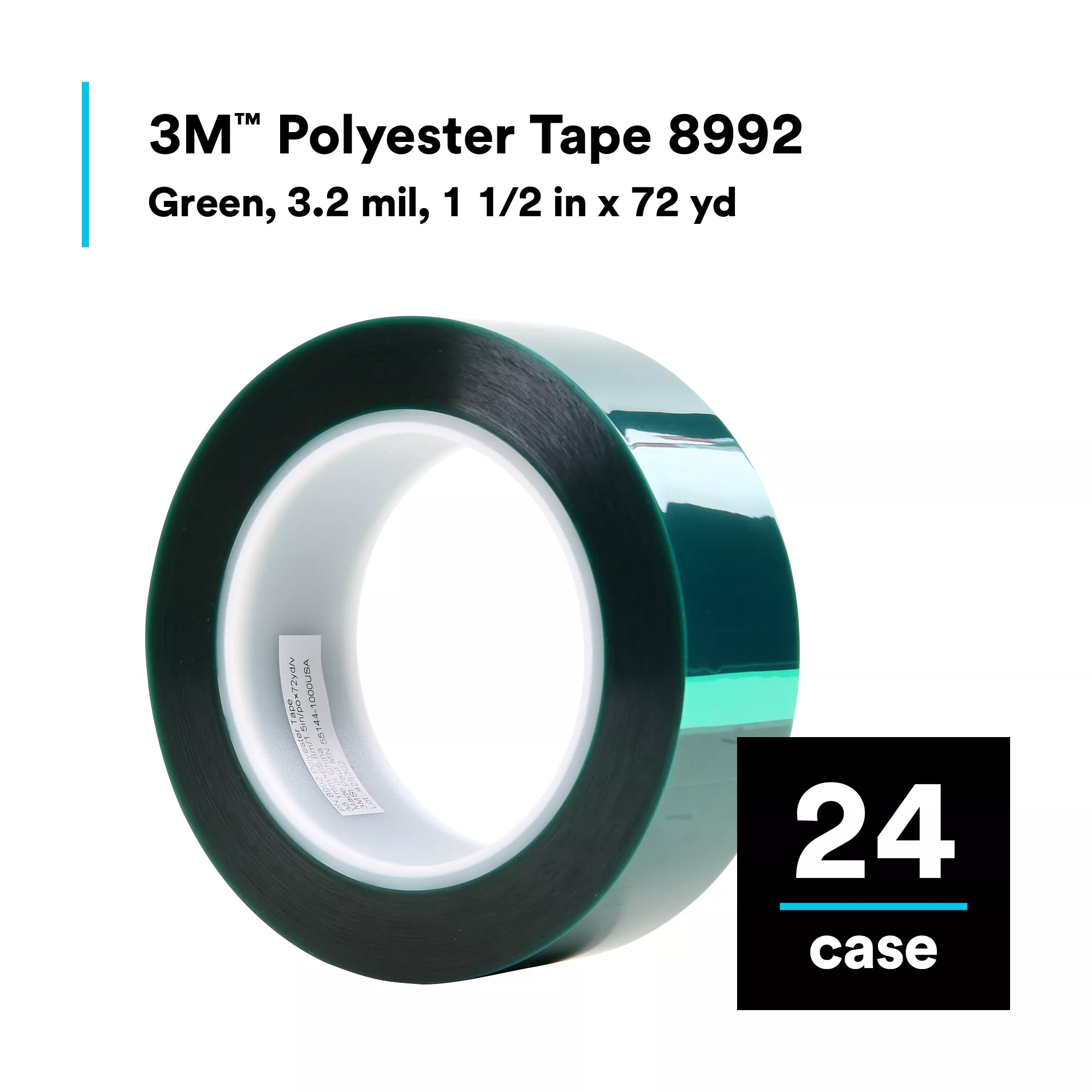 SKU 7000124316 | 3M™ Polyester Tape 8992