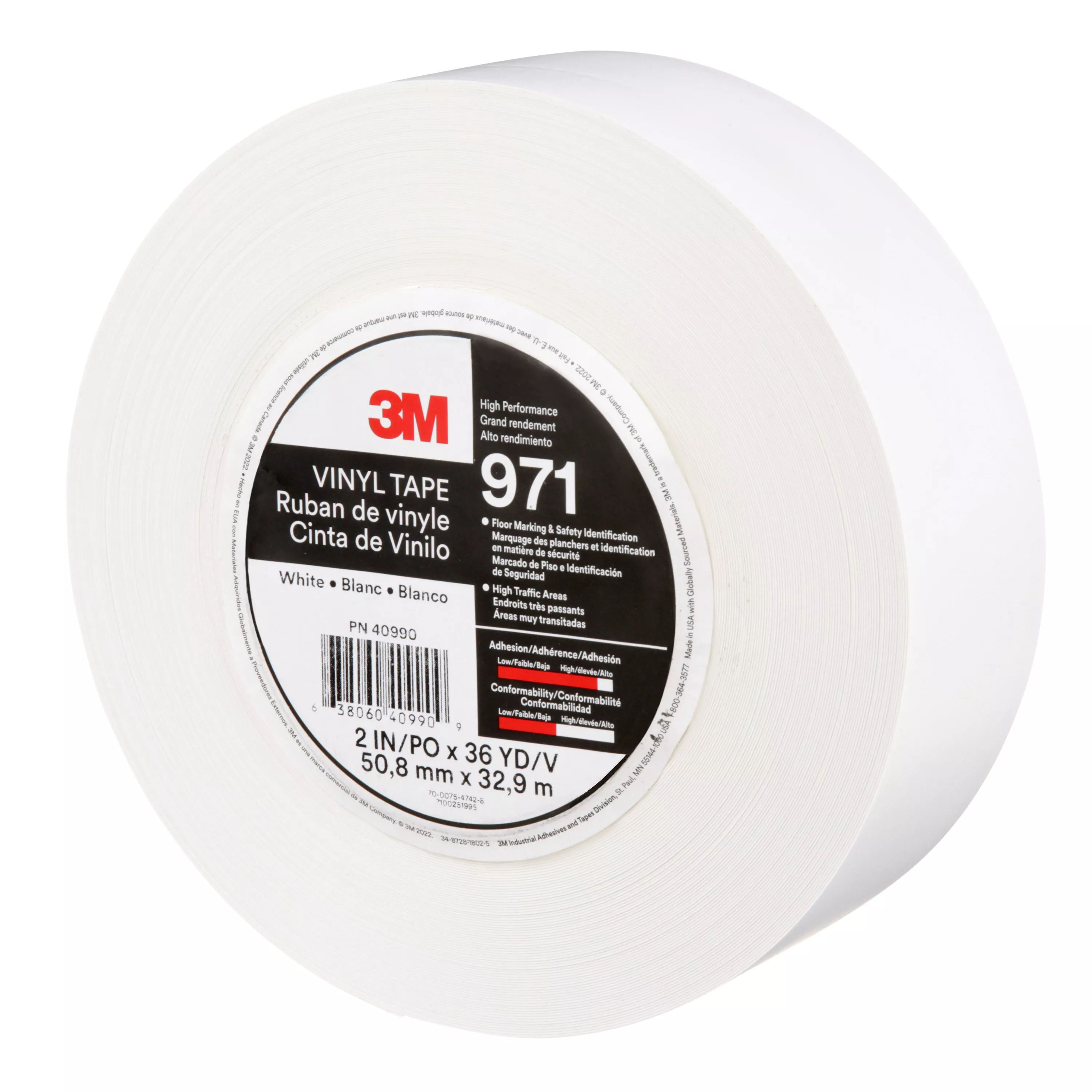 SKU 7100251995 | 3M™ Durable Floor Marking Tape 971