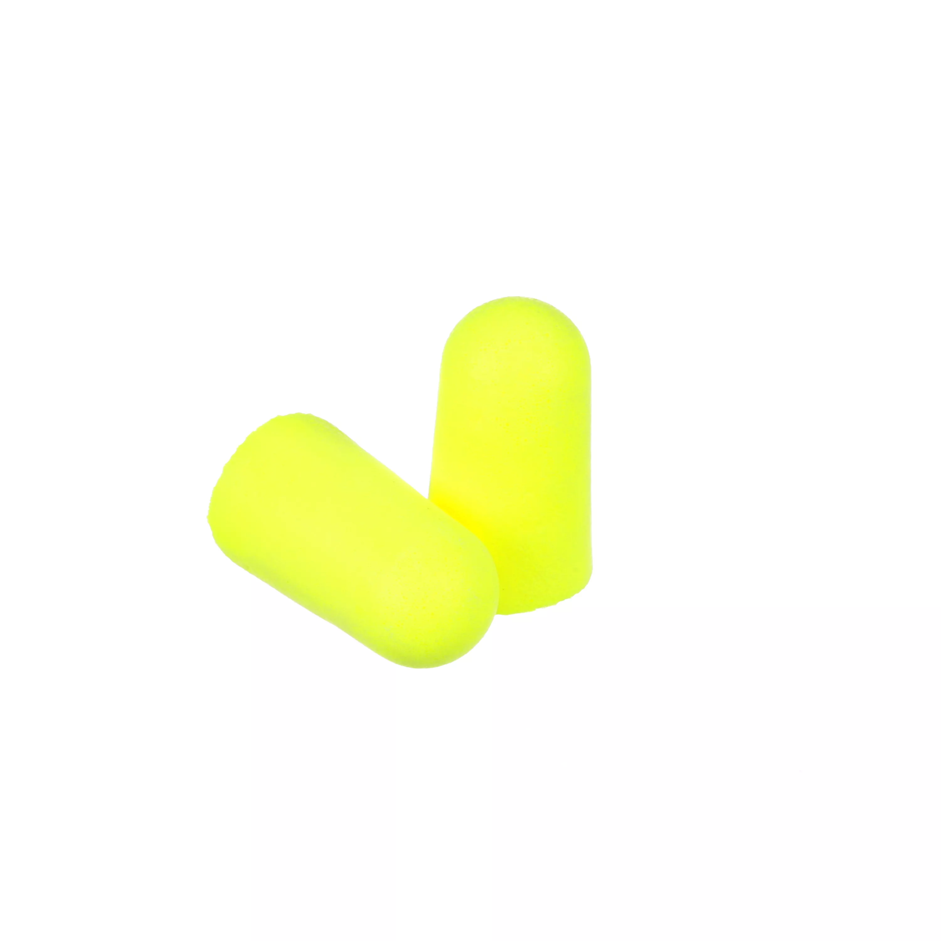 3M™ E-A-Rsoft™ Yellow Neons™ Earplugs 312-1251, Uncorded, Poly Bag,
Large Size, 2000 Pair/Case