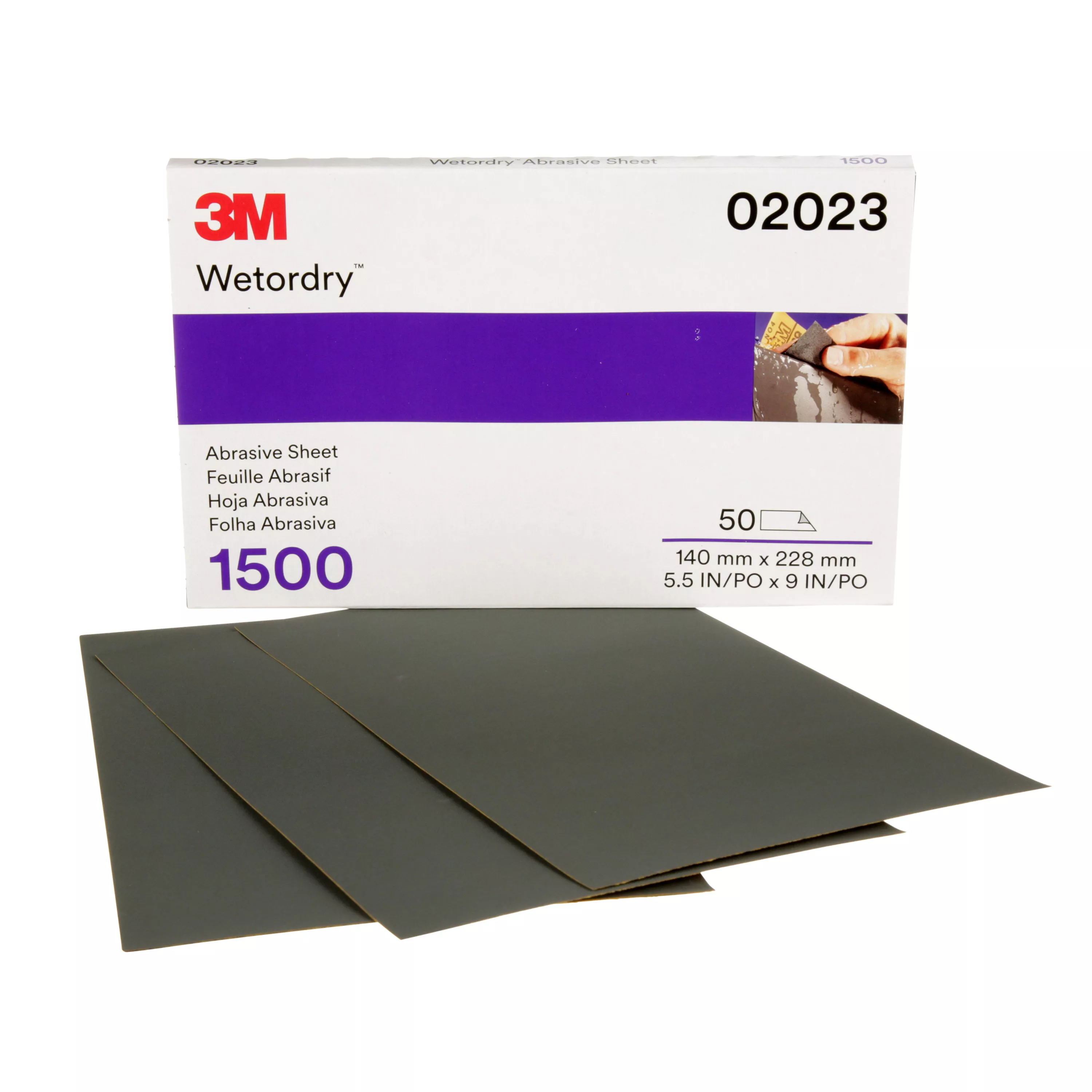 SKU 7000028329 | 3M™ Wetordry™ Abrasive Sheet 401Q