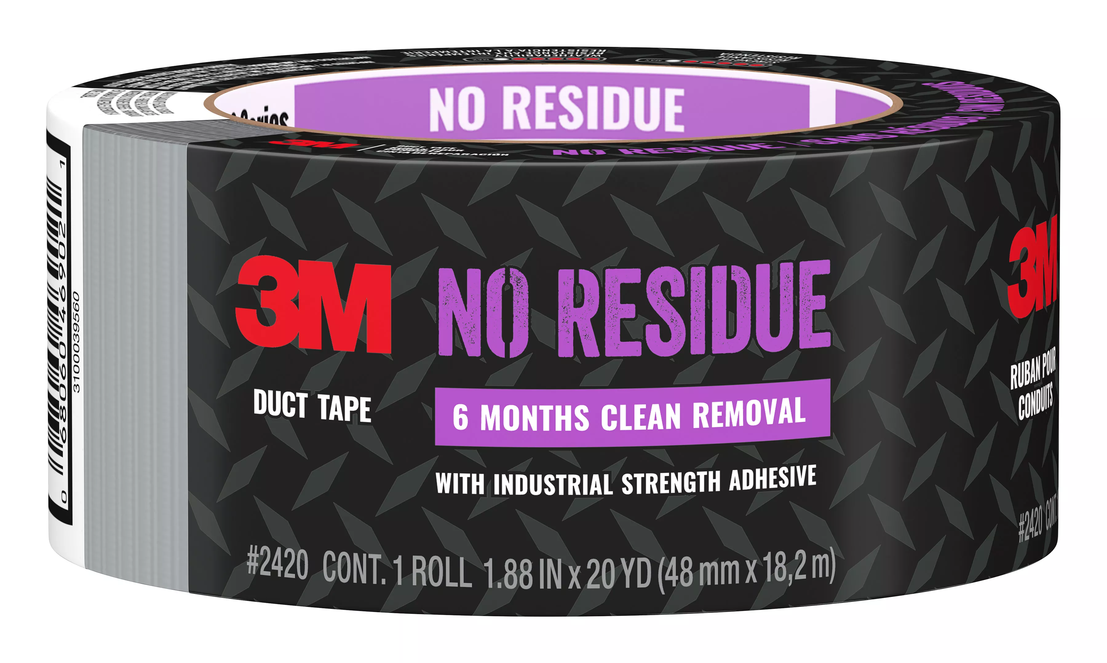 SKU 7100270251 | 3M™ No Residue Duct Tape 2420