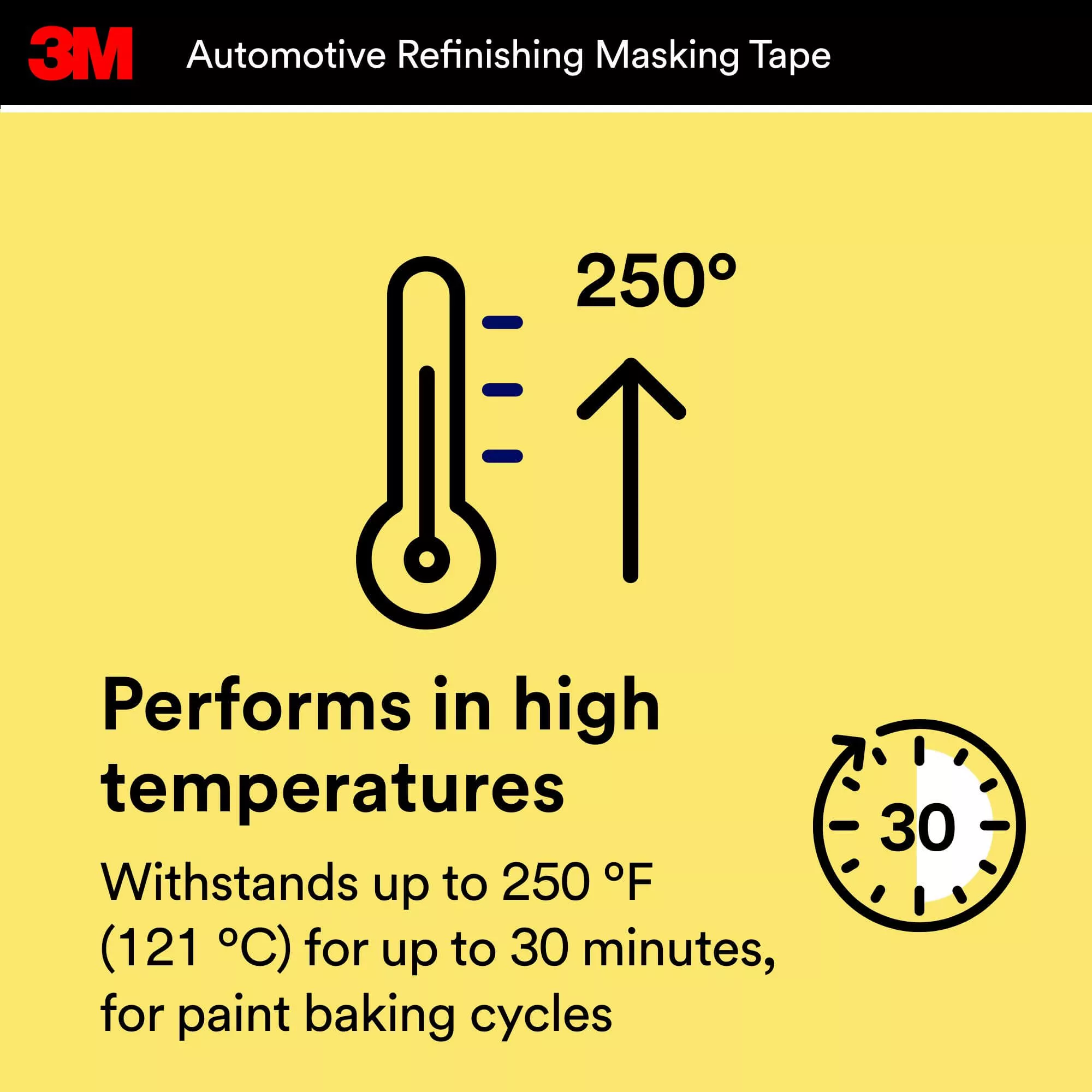 SKU 7000120059 | 3M™ Automotive Refinish Masking Tape