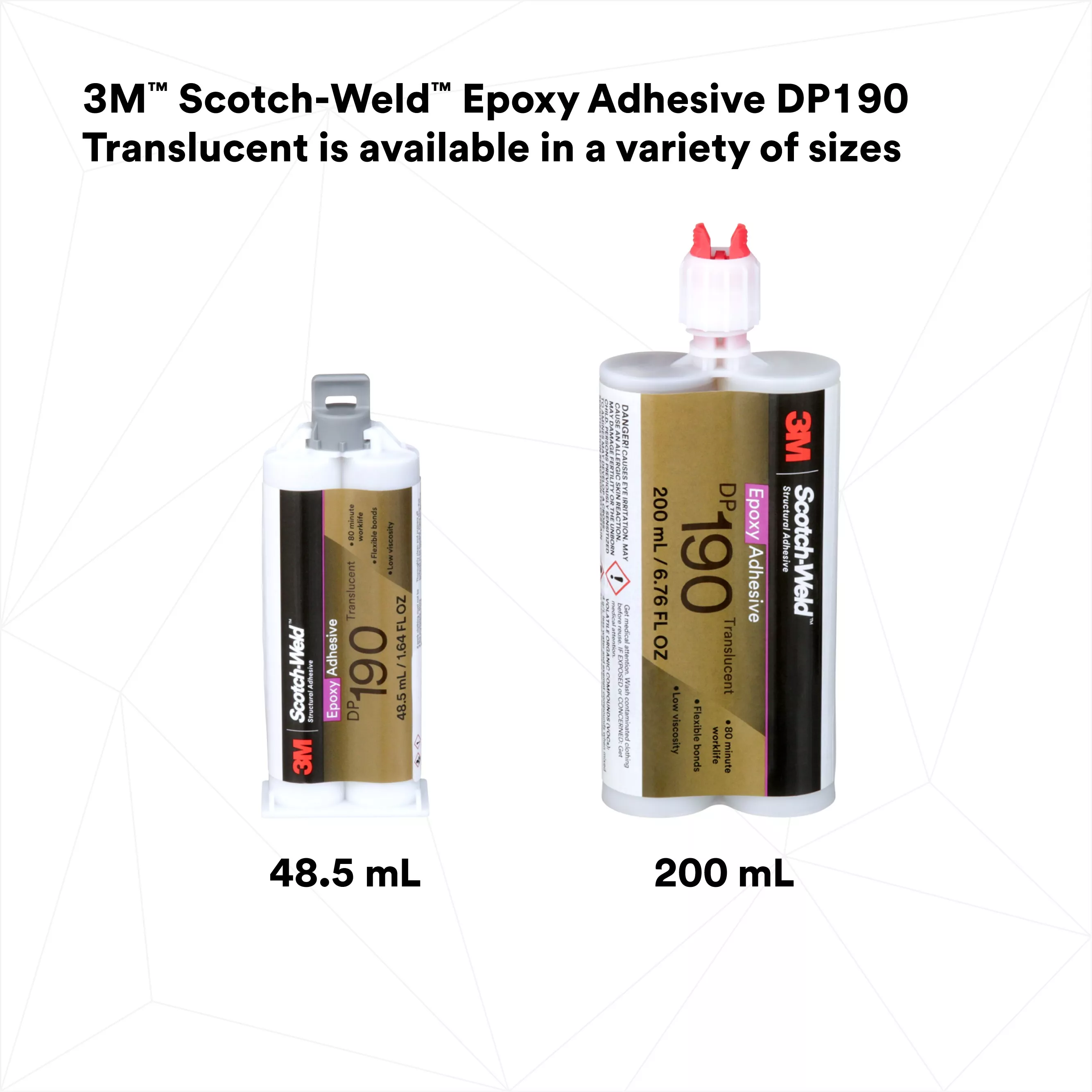 SKU 7100218836 | 3M™ Scotch-Weld™ Epoxy Adhesive 190