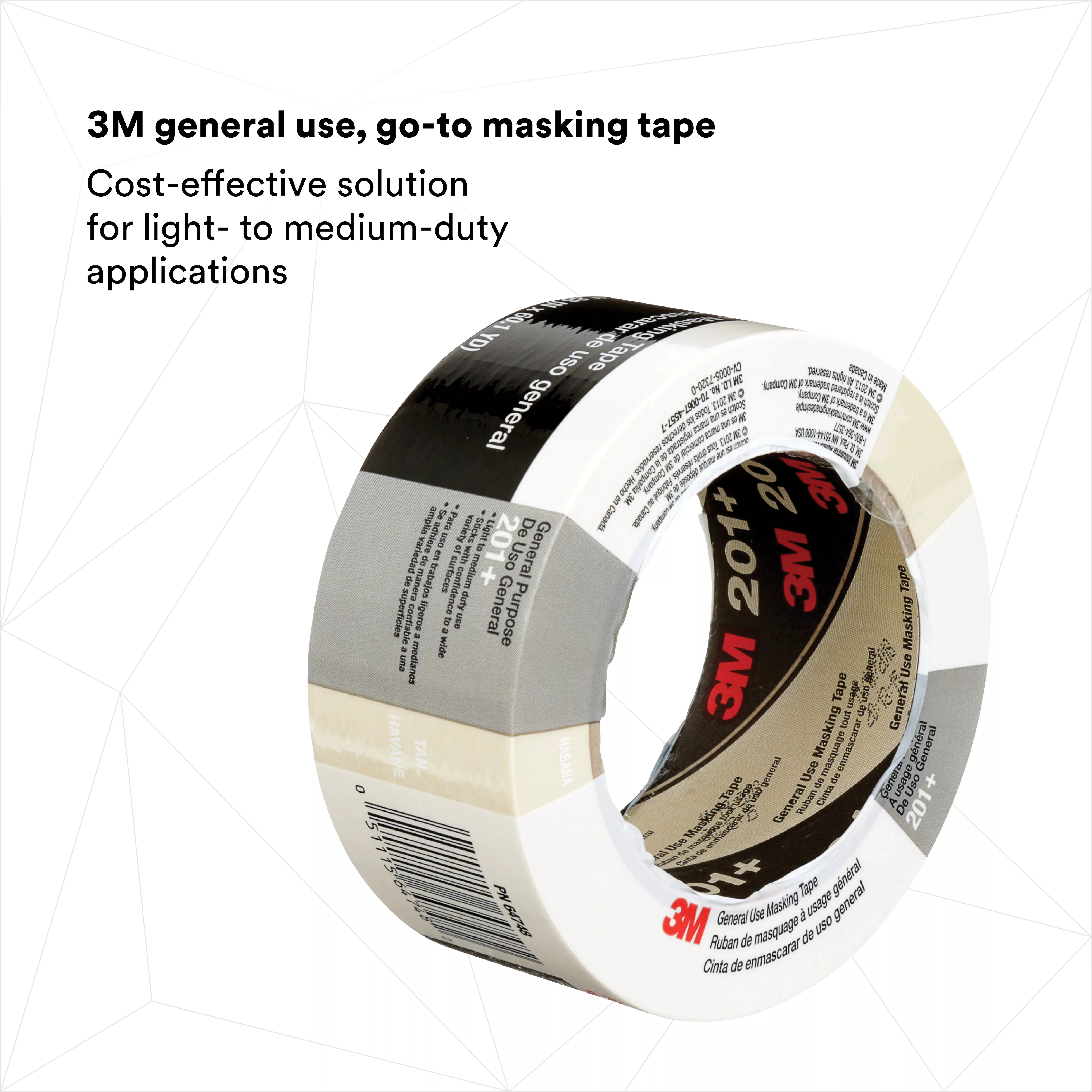 UPC 00051115647482 | 3M™ General Use Masking Tape 201+