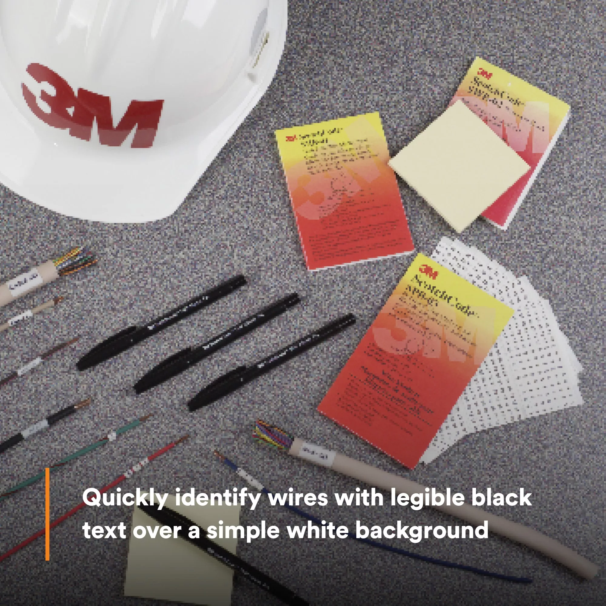 Product Number SPB-11 | 3M™ ScotchCode™ Pre-Printed Wire Marker Book SPB-11