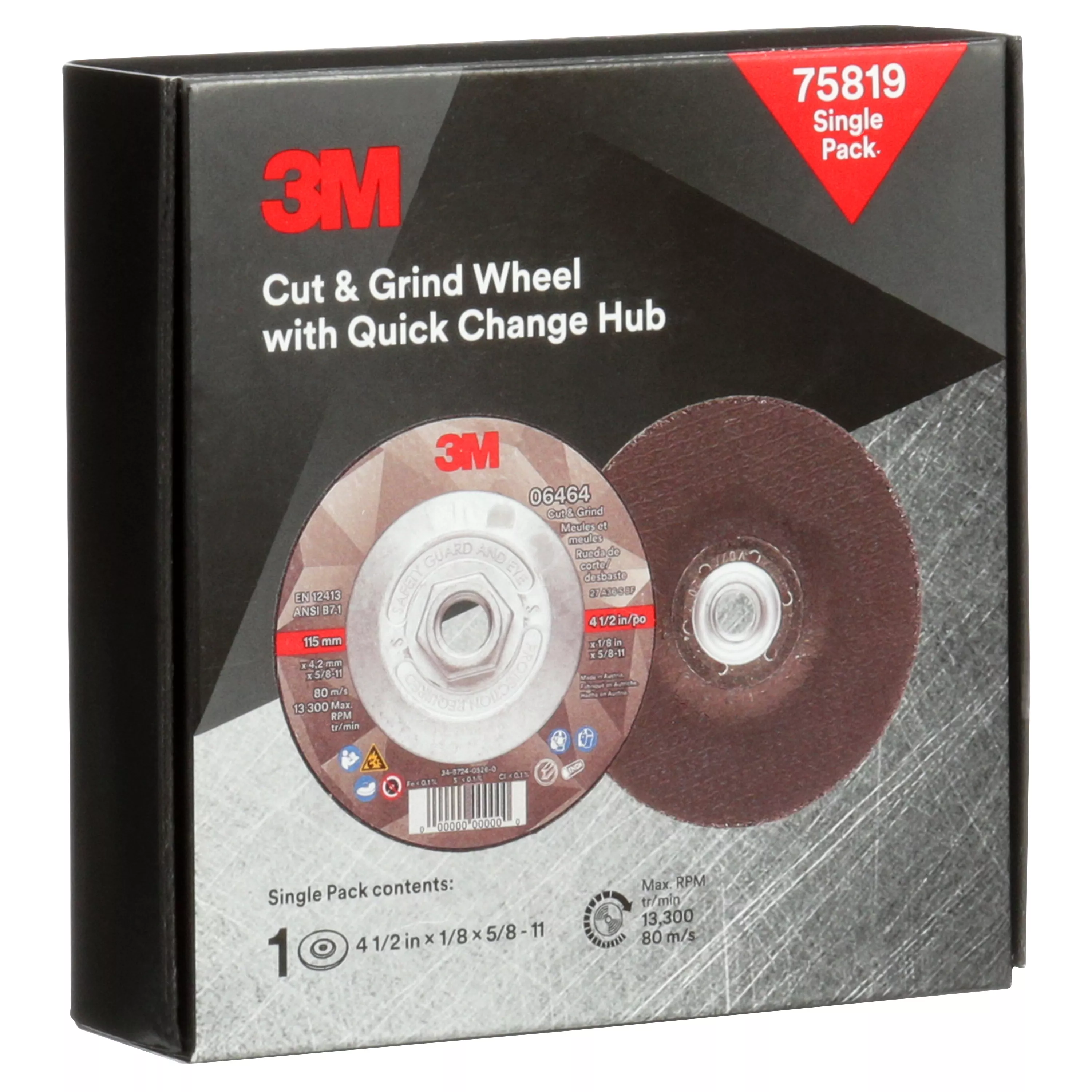 SKU 7100245019 | 3M™ Cut & Grind Wheel