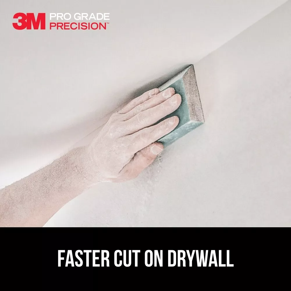 SKU 7010416413 | 3M™ Pro Grade Precision™ Drywall Edge Detailing Angled Sanding Sponge
Fine grit