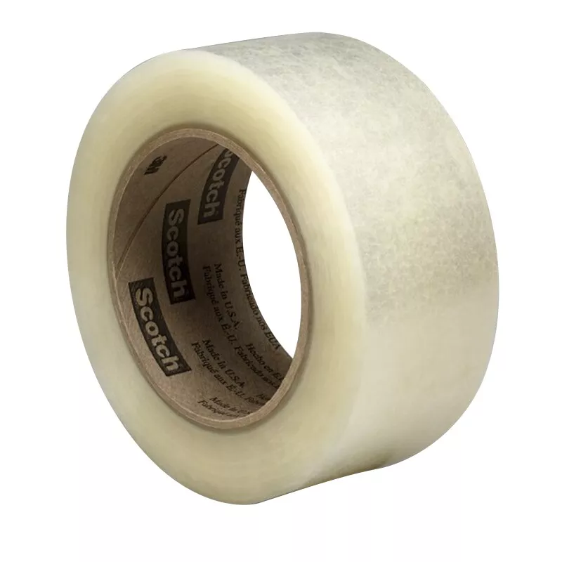 Scotch® Box Sealing Tape 313, Clear, 48 mm x 100 m, 36 Rolls/Case