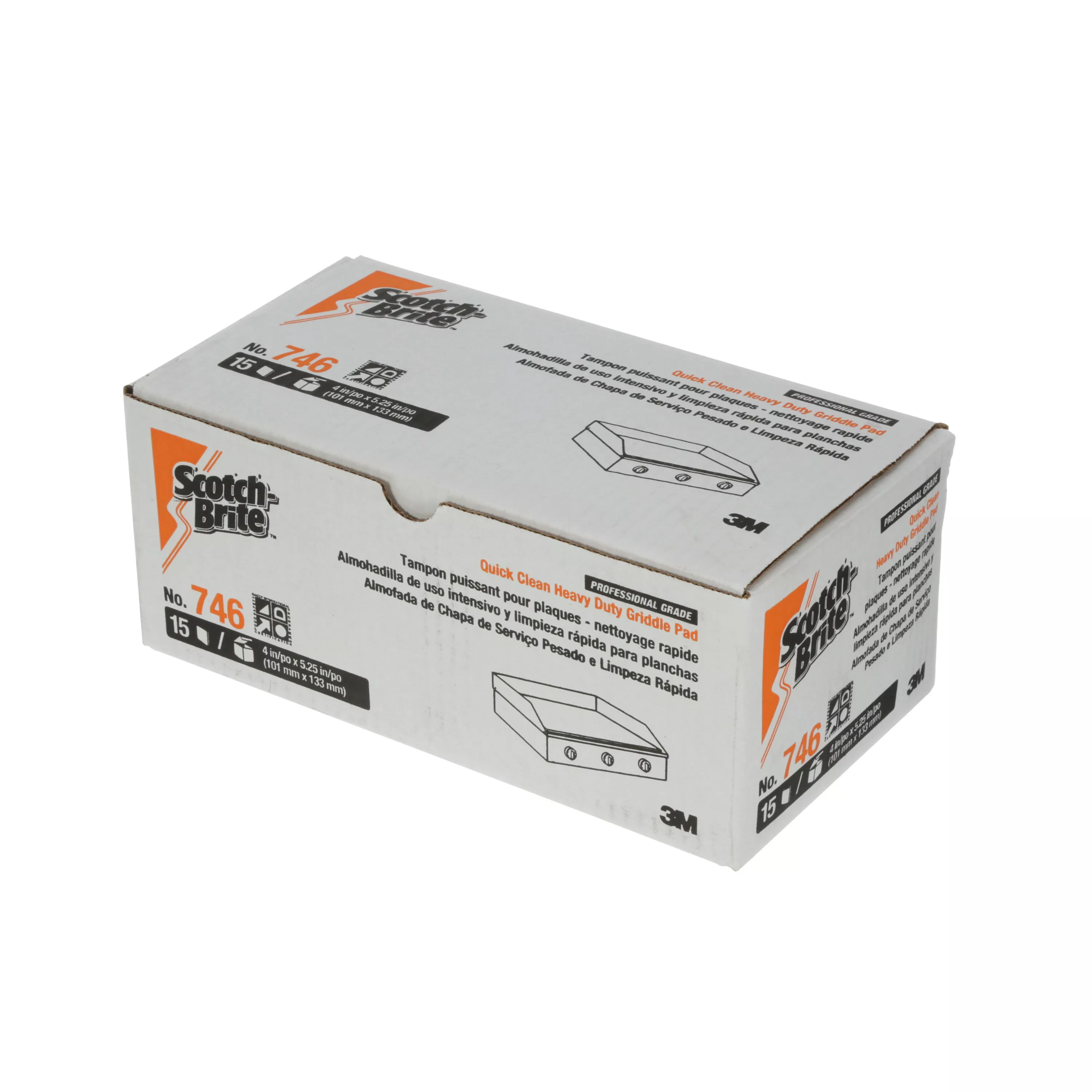UPC 50048011598173 | Scotch-Brite™ Quick Clean Heavy Duty Griddle Pad 746