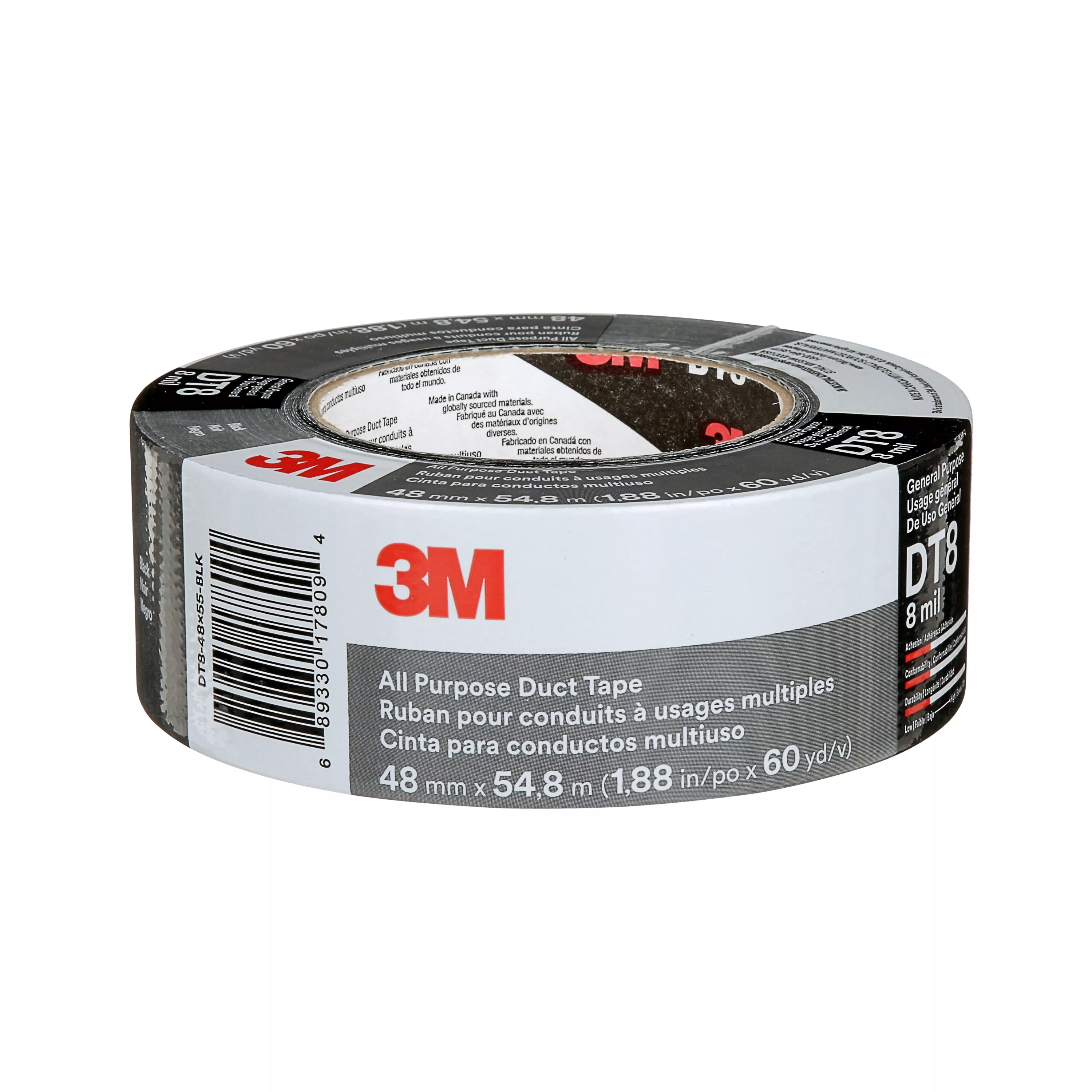 SKU 7100174104 | 3M™ All Purpose Duct Tape DT8