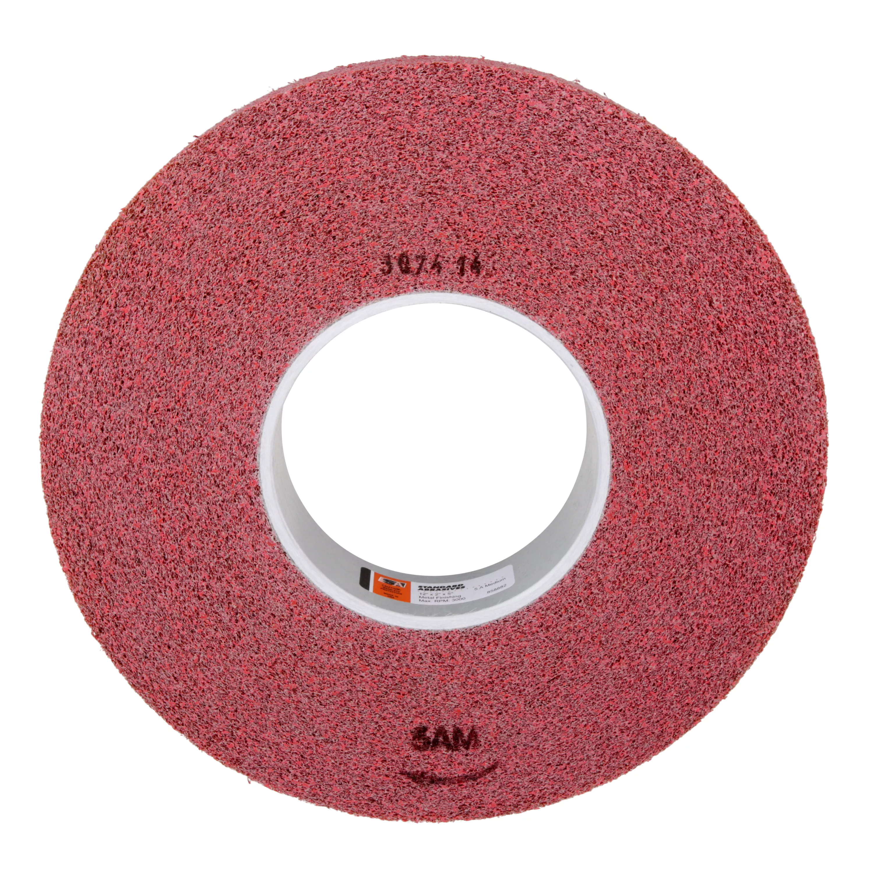 Standard Abrasives™ Metal Finishing Wheel 858882, 12 in x 2 in x 5 in 5A
MED, 1 ea/Case
