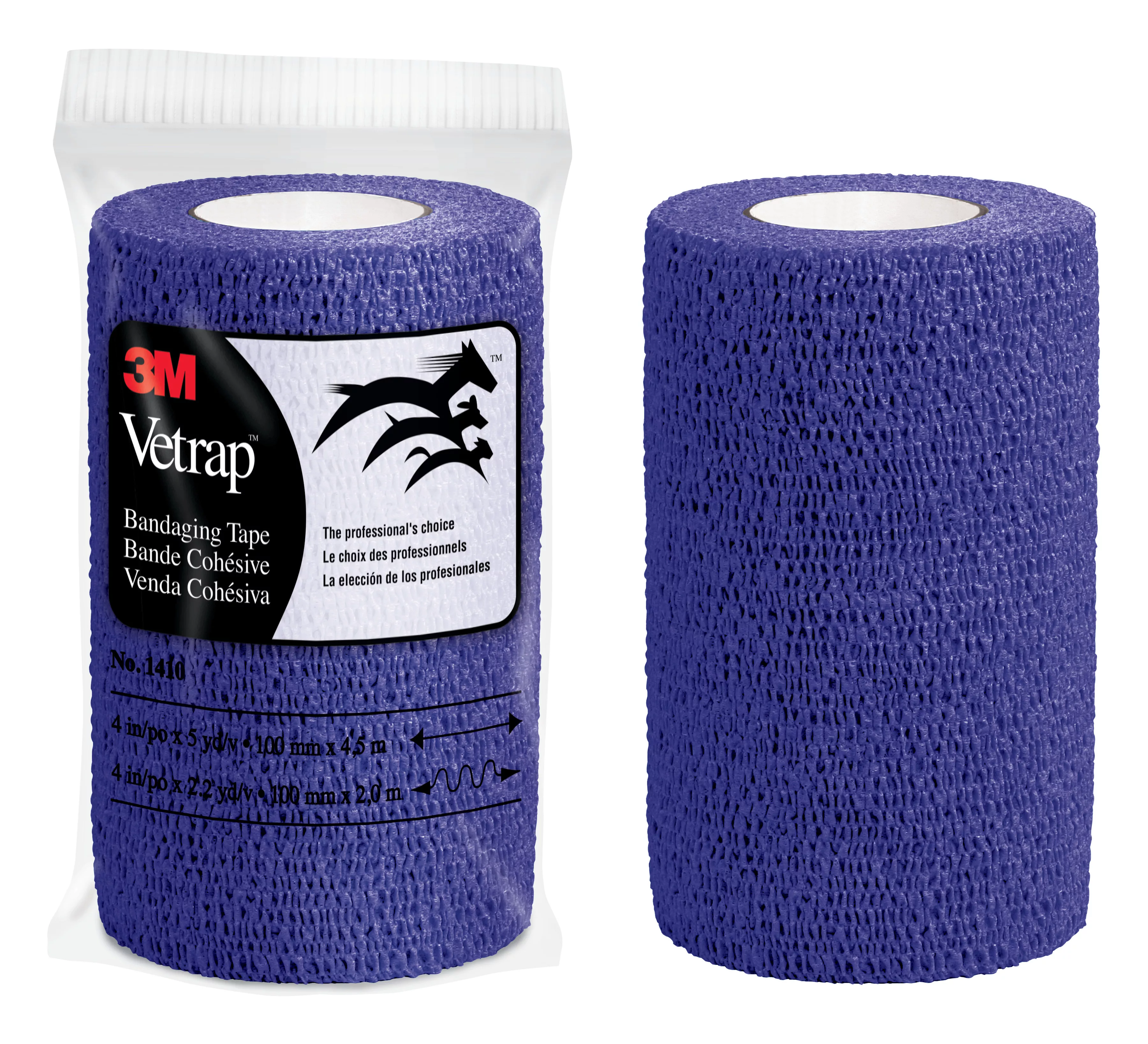 SKU 7000053656 | 3M™ Vetrap™ Bandaging Tape Bulk Pack