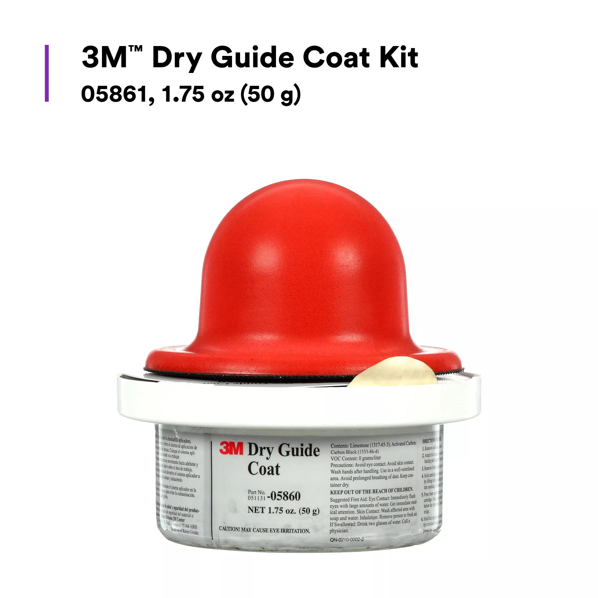 SKU 7000000597 | 3M™ Dry Guide Coat Kit