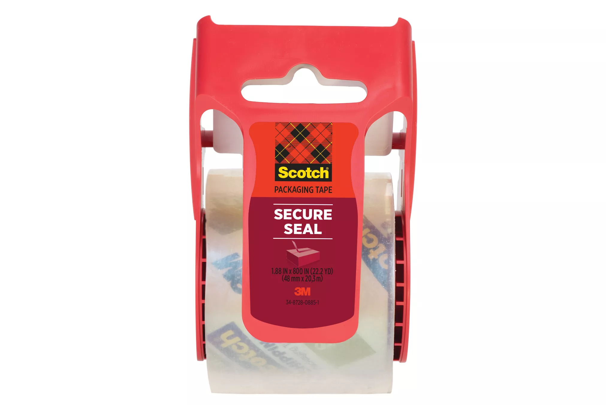 SKU 7100208704 | Scotch® Ultra Clear Packaging Tape w/dispenser 141