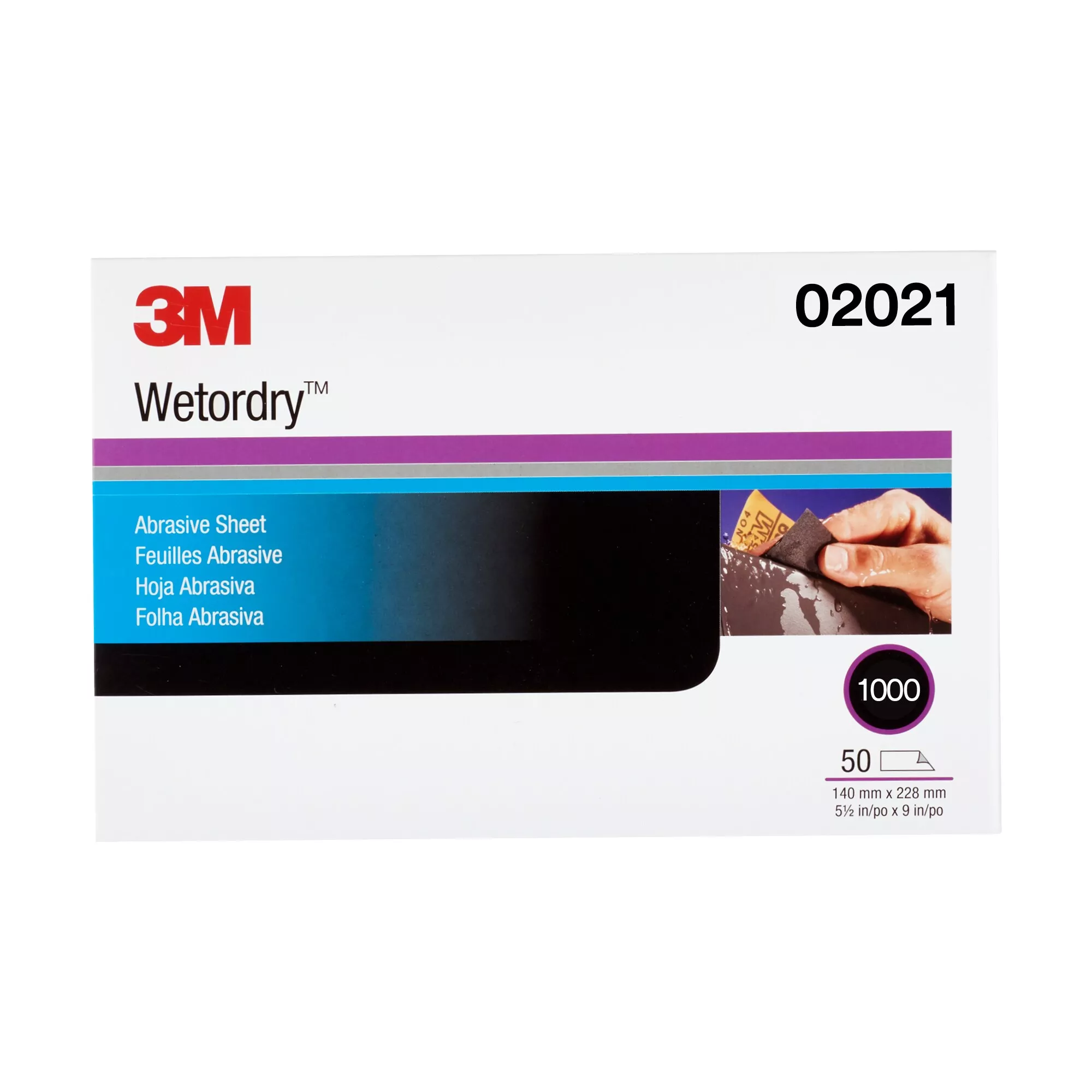 SKU 7000042501 | 3M™ Wetordry™ Abrasive Sheet 401Q
