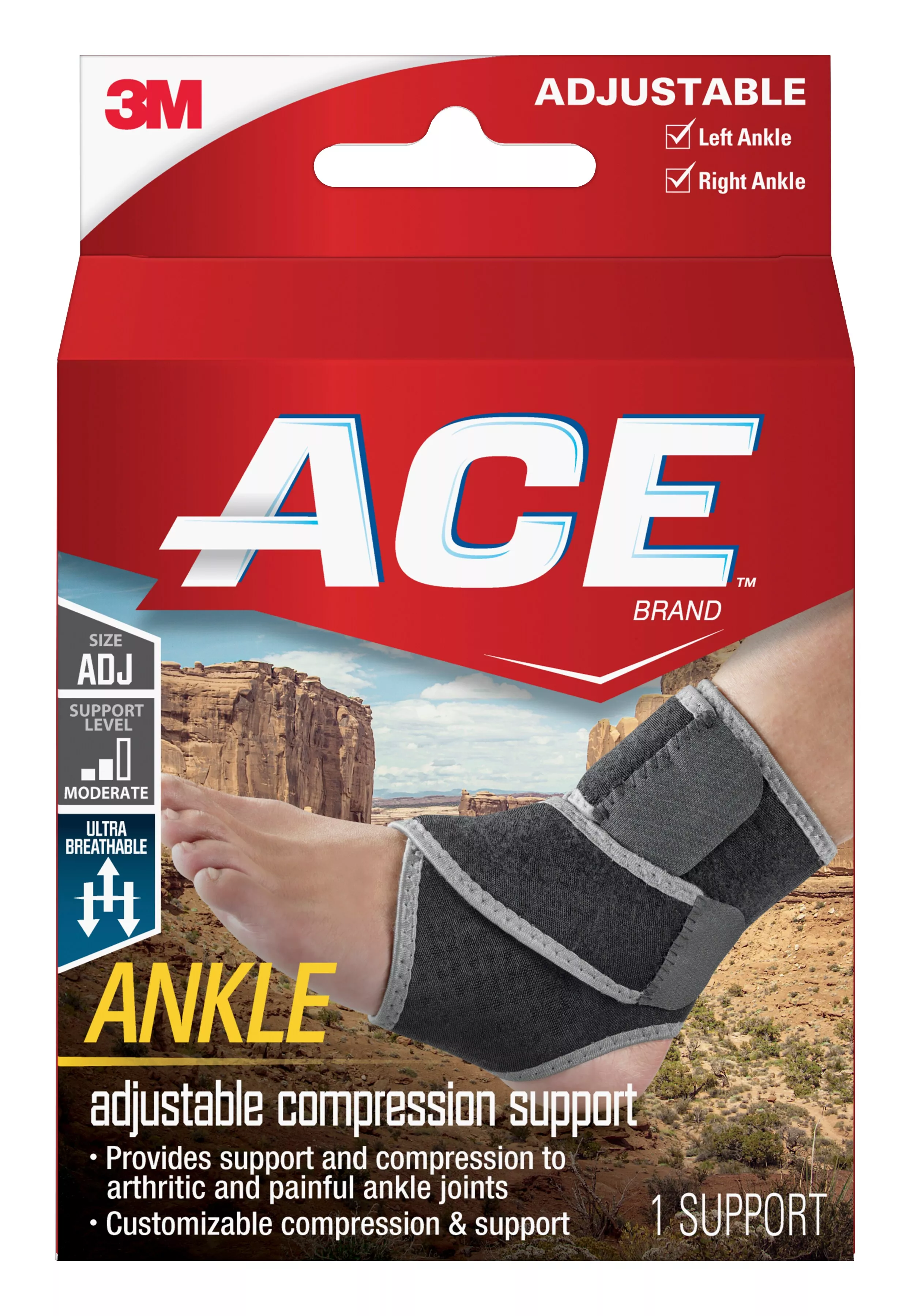 ACE™ Ankle Support 207248, Adjustable