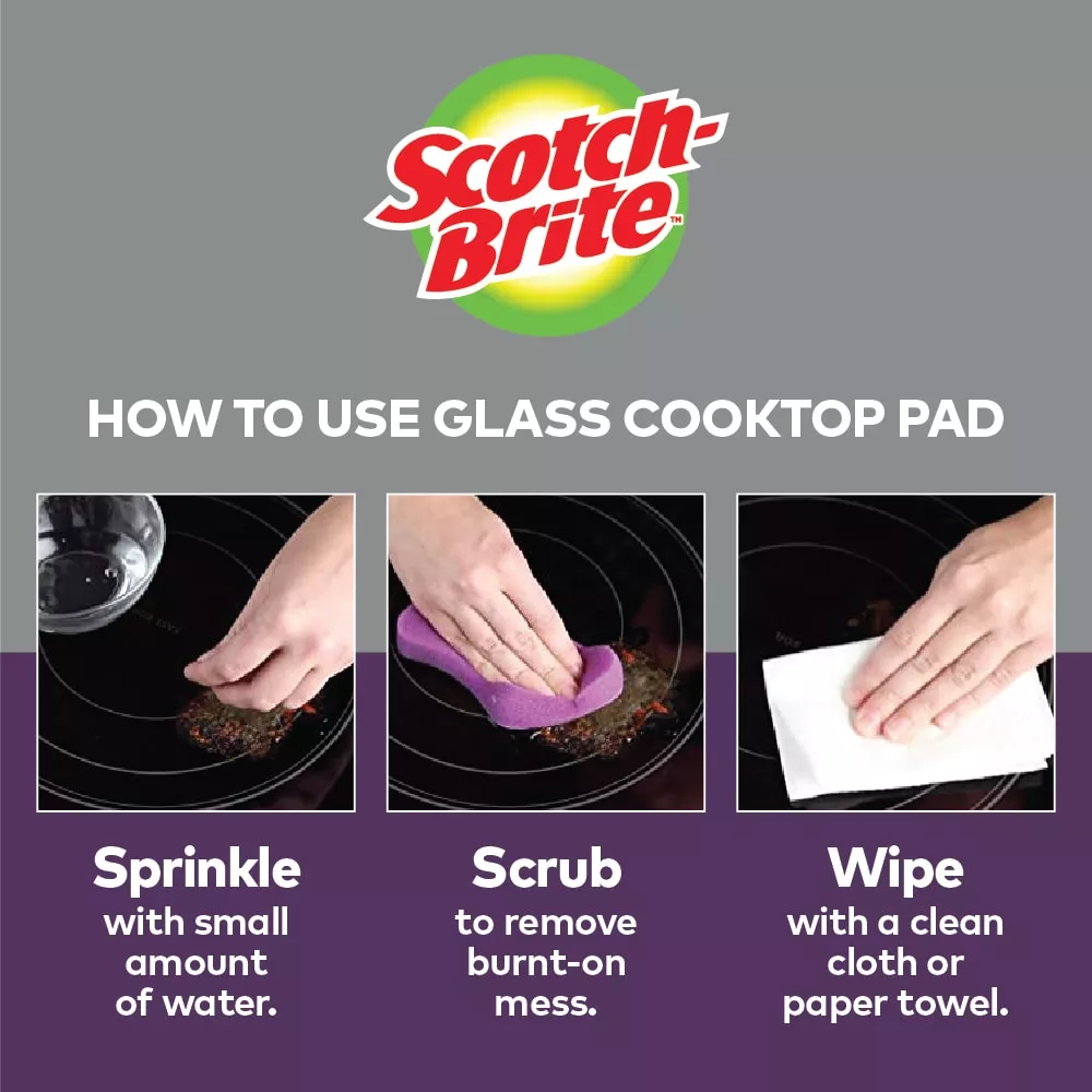 Product Number 953-CT-PA | Scotch-Brite™ Glass Cooktop Pads 953-CT-PA