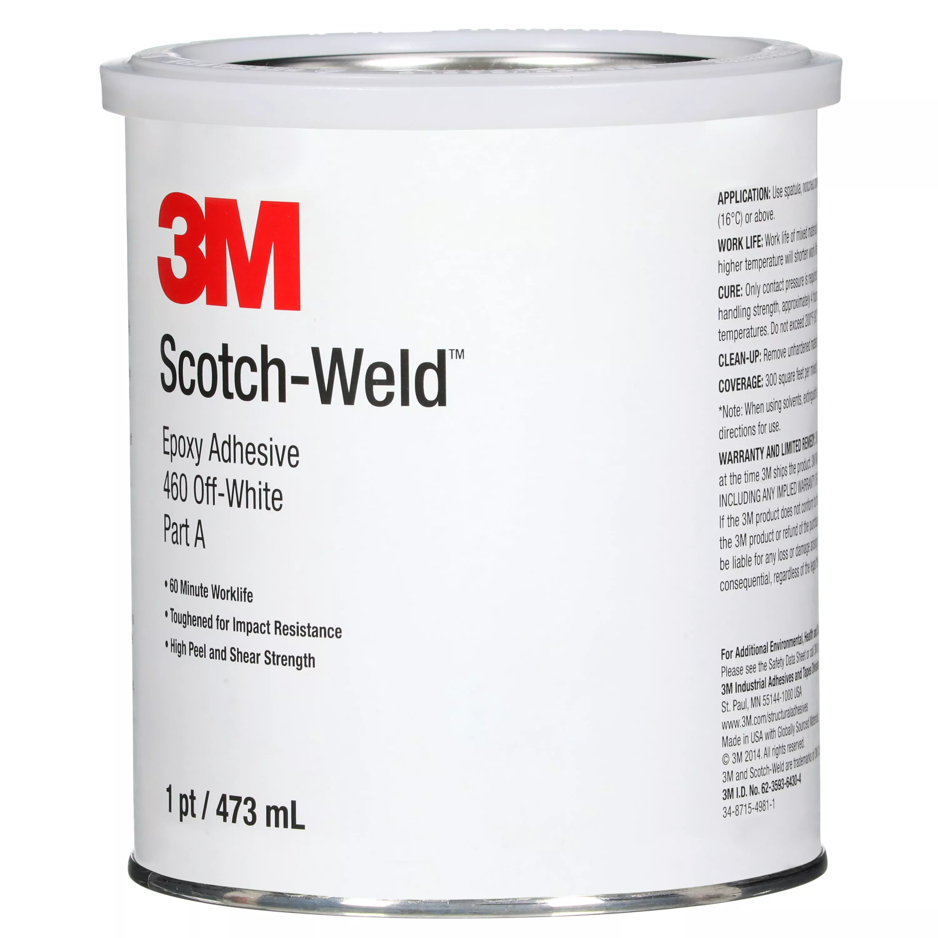 SKU 7000000874 | 3M™ Scotch-Weld™ Epoxy Adhesive 460