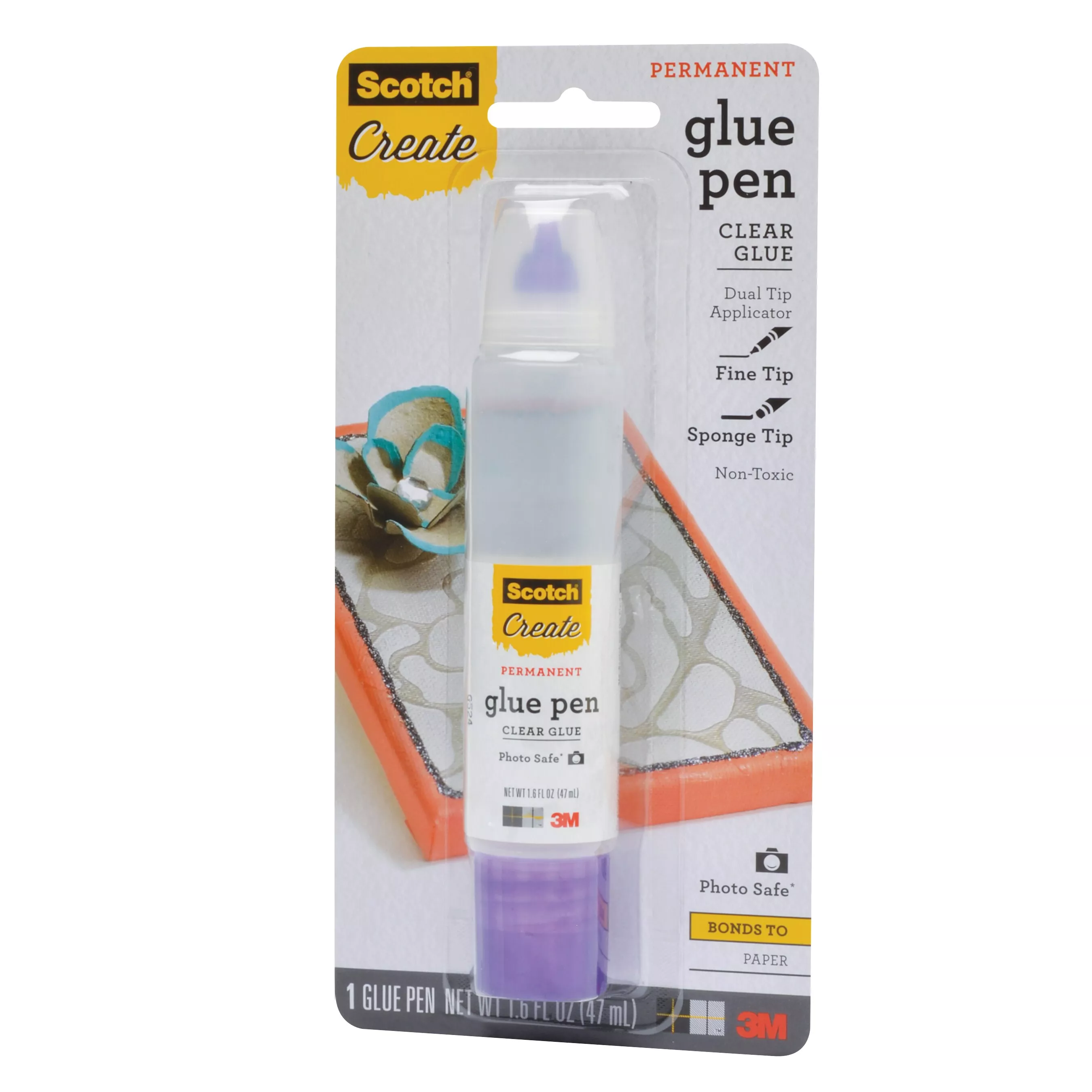 Scotch® Glue Pen 019-CFT, 1.6 fl. oz. (47 ml)
