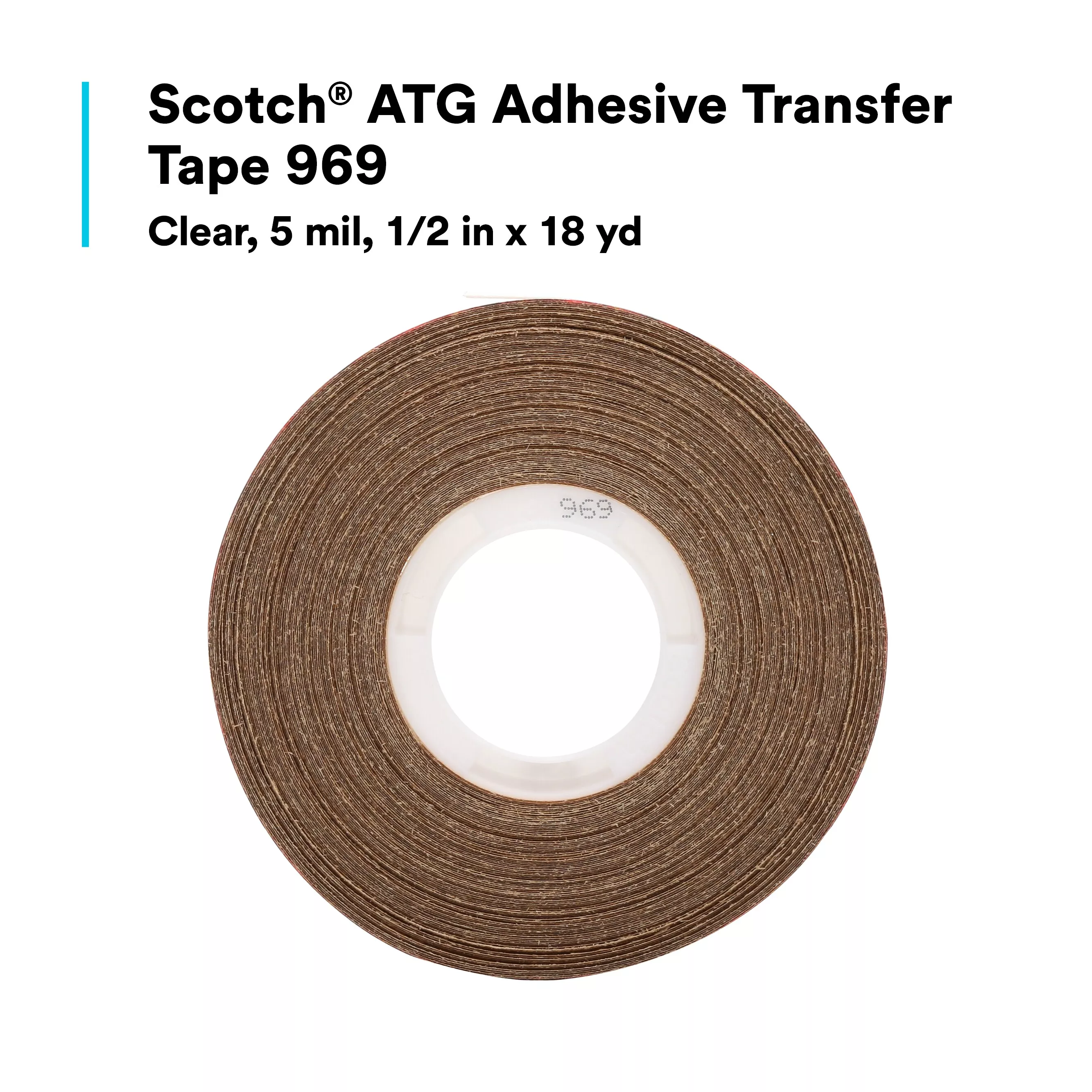 SKU 7010312522 | Scotch® ATG Adhesive Transfer Tape 969