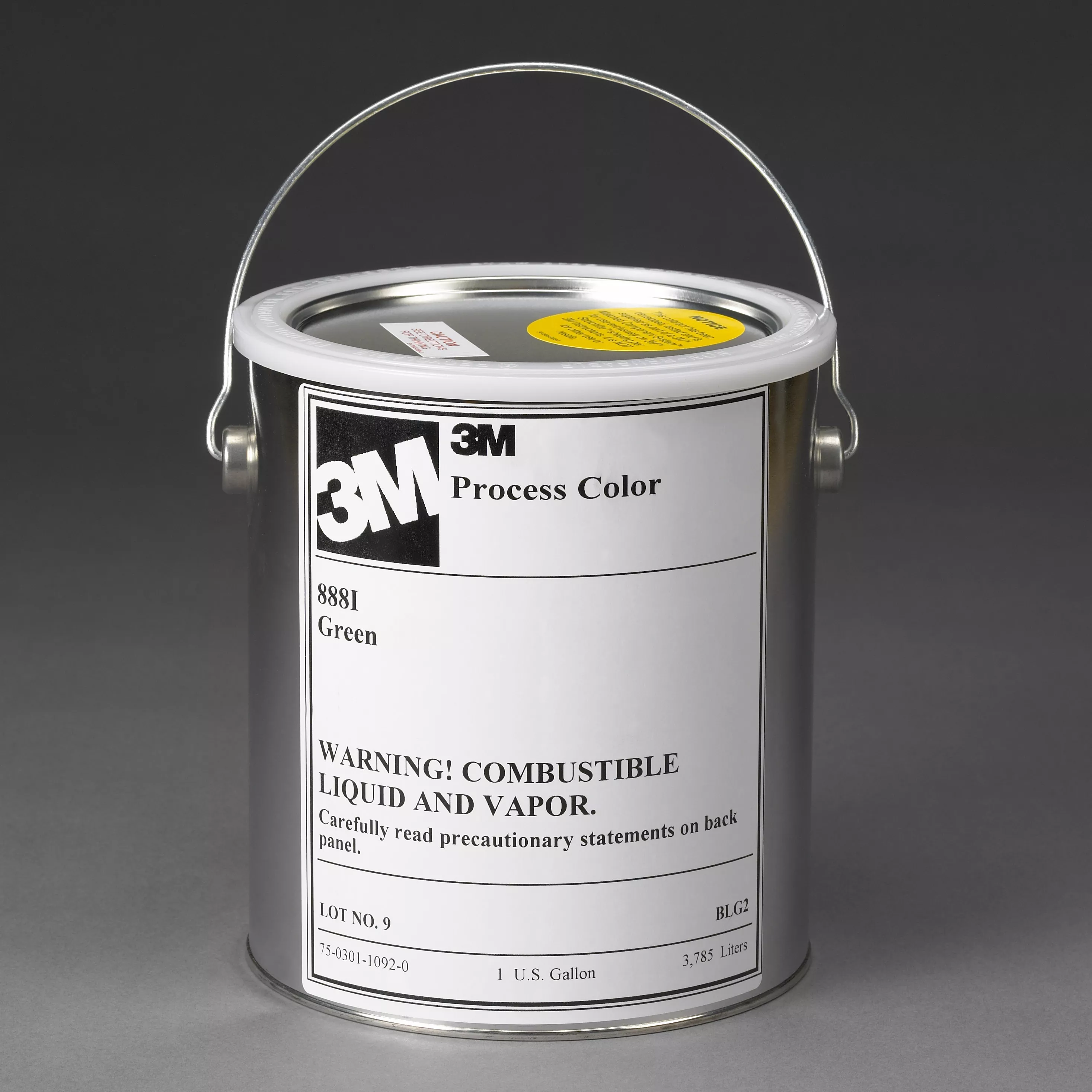 3M™ Process Color 883N, Blue, gal Container