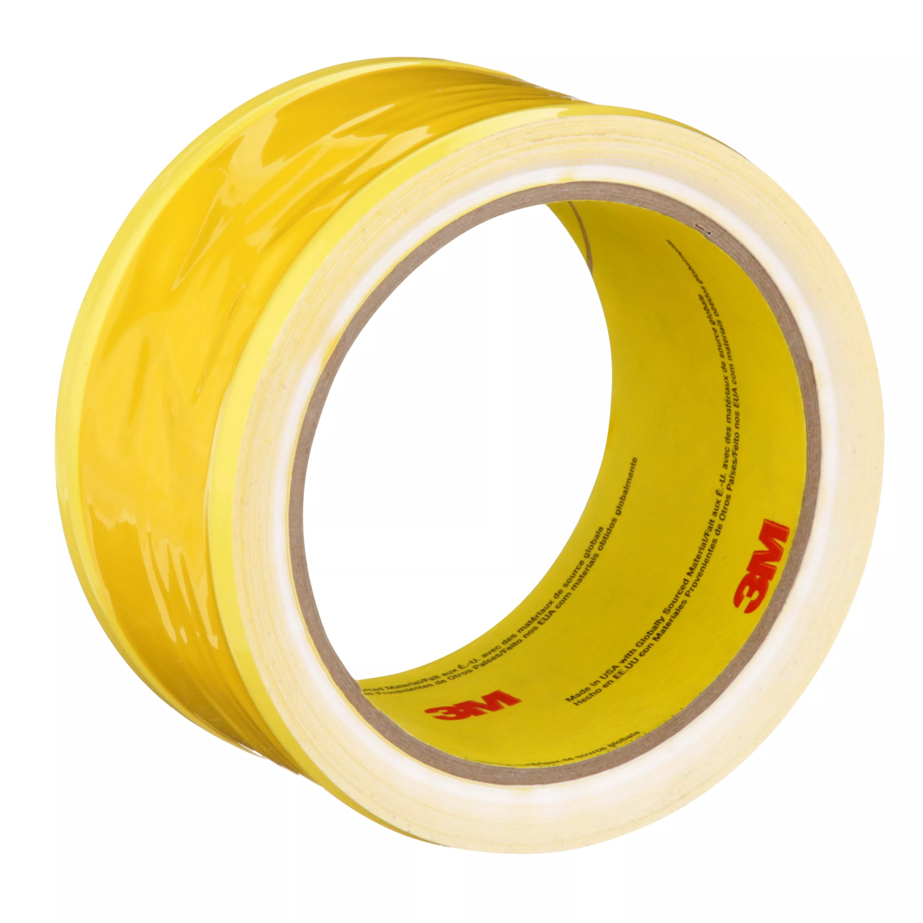 3M™ Riveters Tape 695, Yellow with White Adhesive, 2 in x 36 yd, 3 mil,
24 Roll/Case