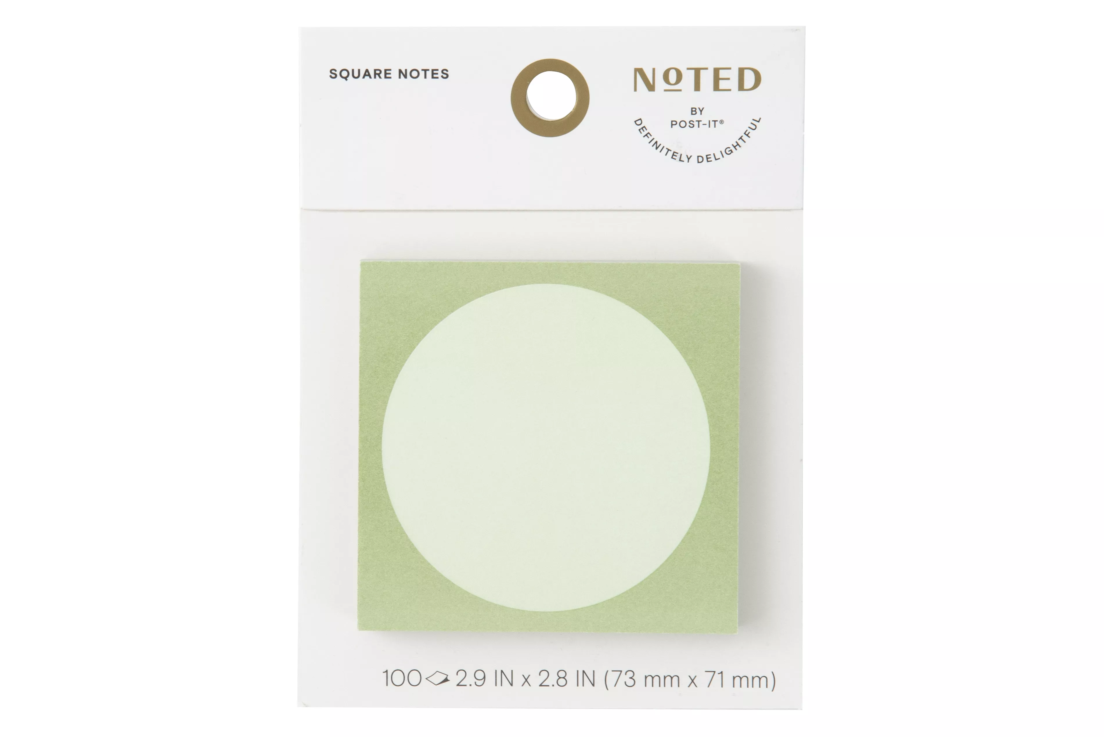 Post-it® Square Notes NTD6-33-3, 2.9 in x 2.8 in (73 mm x 71 mm)