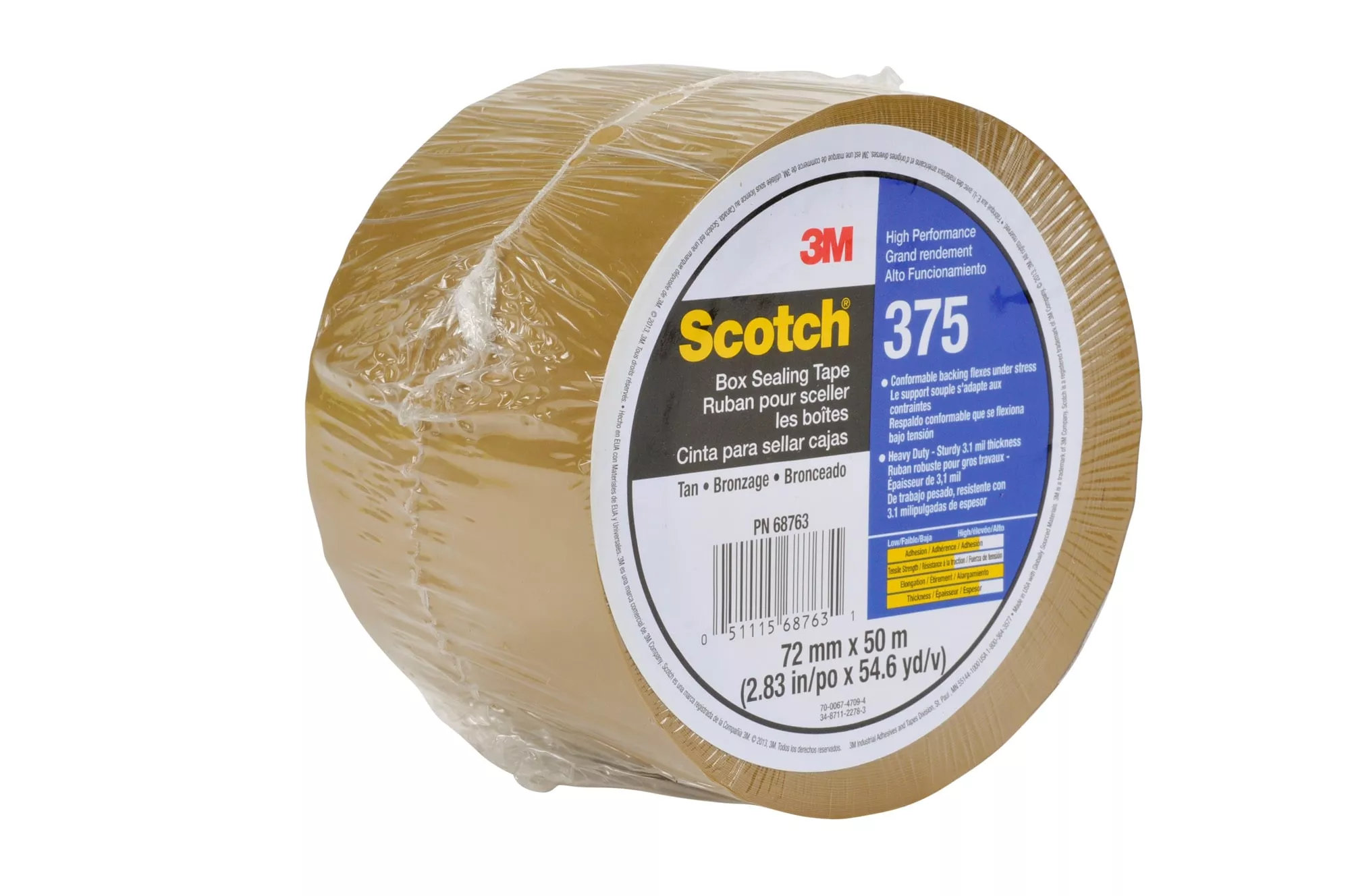 SKU 7010335881 | Scotch® Box Sealing Tape 375