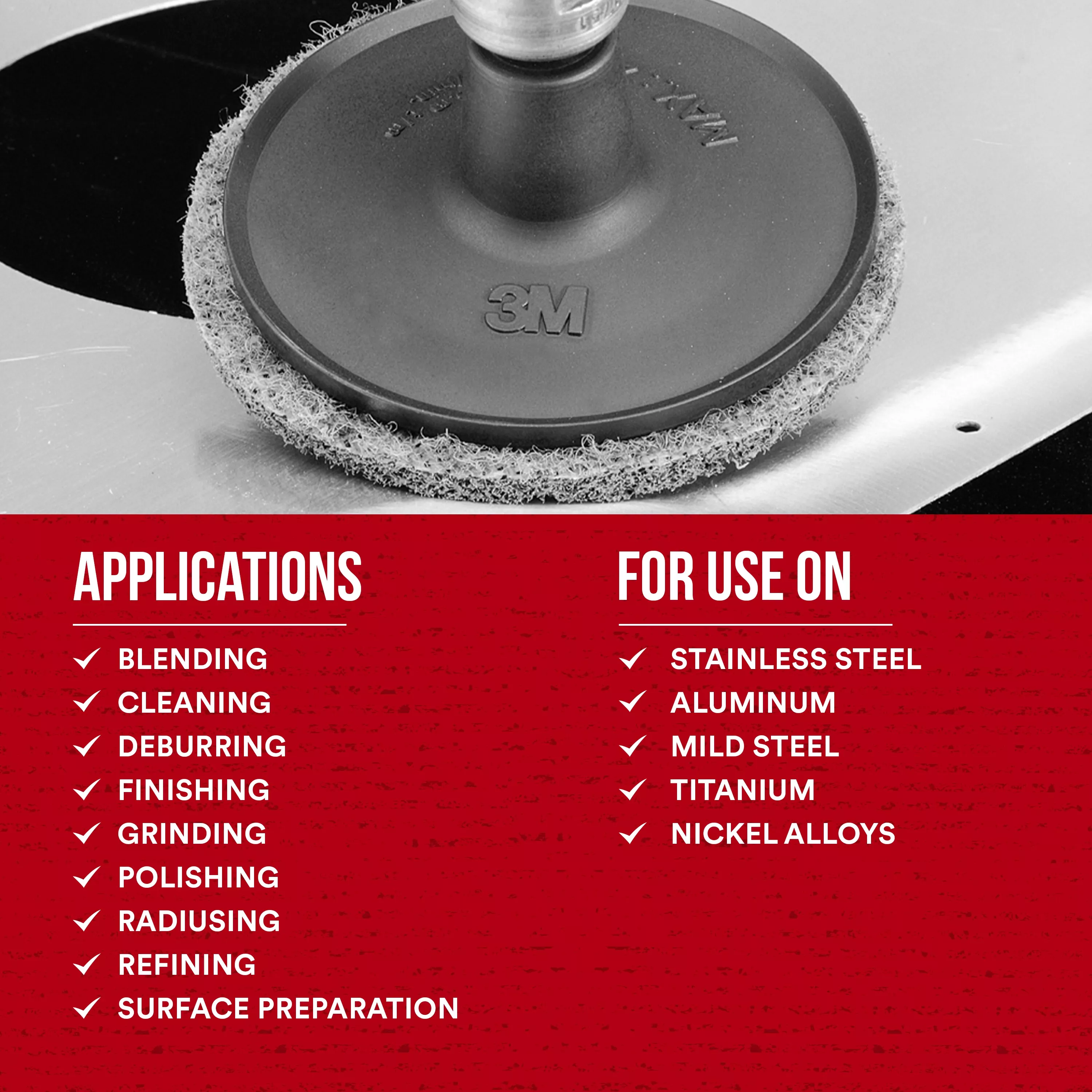 SKU 7010366011 | Scotch-Brite™ Roloc™ Surface Conditioning Disc