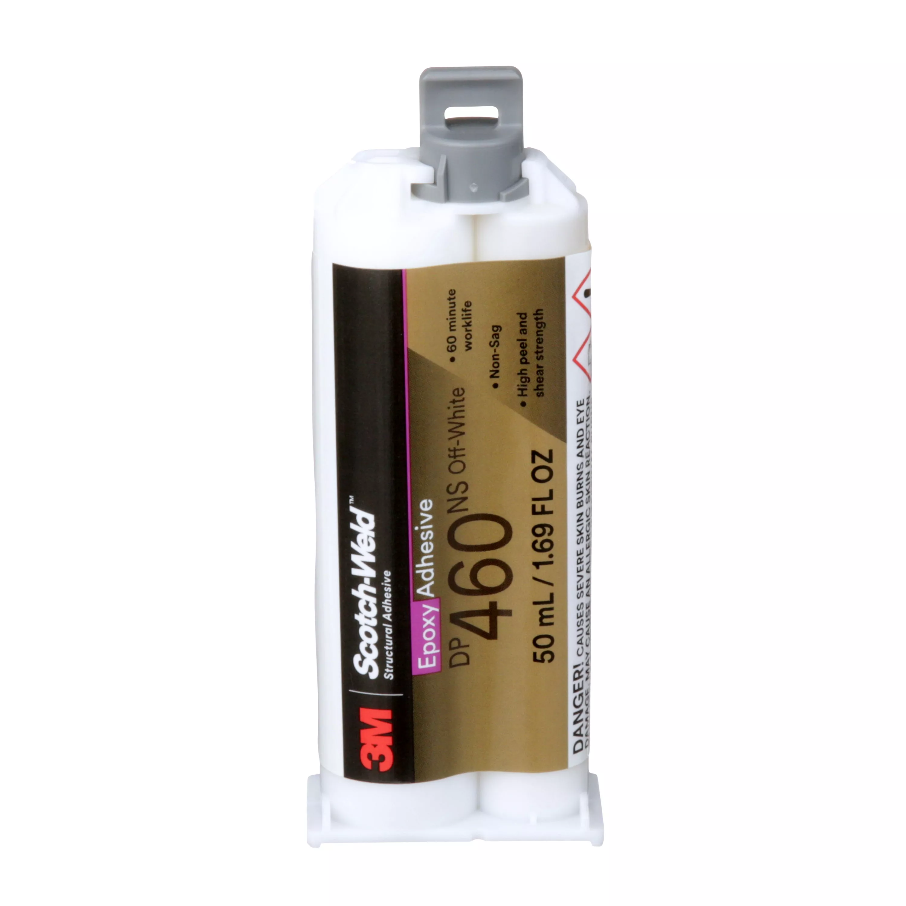 3M™ Scotch-Weld™ Epoxy Adhesive DP460NS, Off-White, 50 mL Duo-Pak,
12/Case