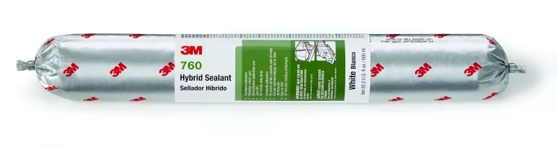 3M™ Adhesive Sealant 760 UV, Black, 600 mL Sausage Pack, 12/Case