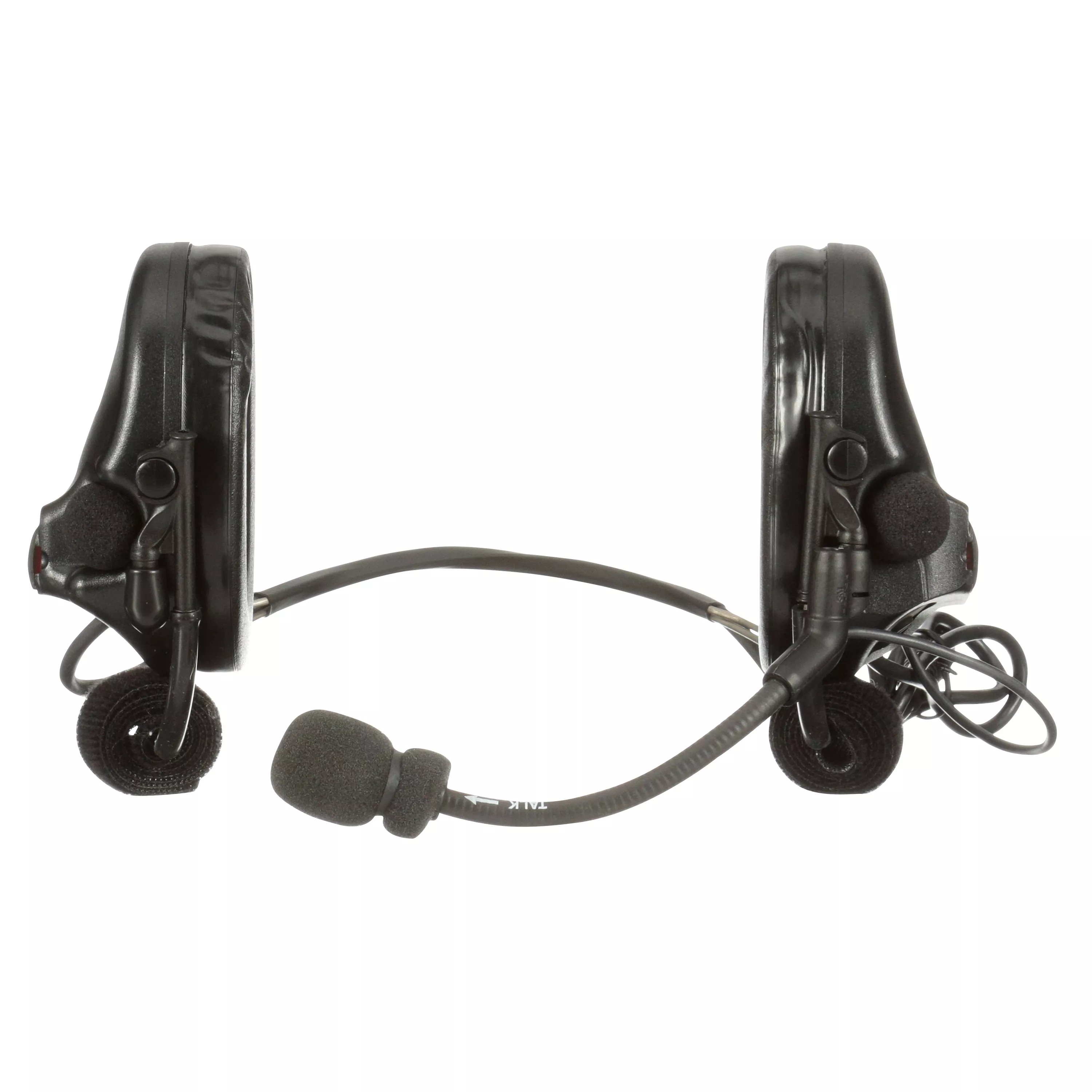 3M™ PELTOR™ SwatTac V Headset MT20H682BB-47 SV, Neckband, Single Lead, Standard Dynamic Mic, NATO Wiring, Black, 10 ea/Case