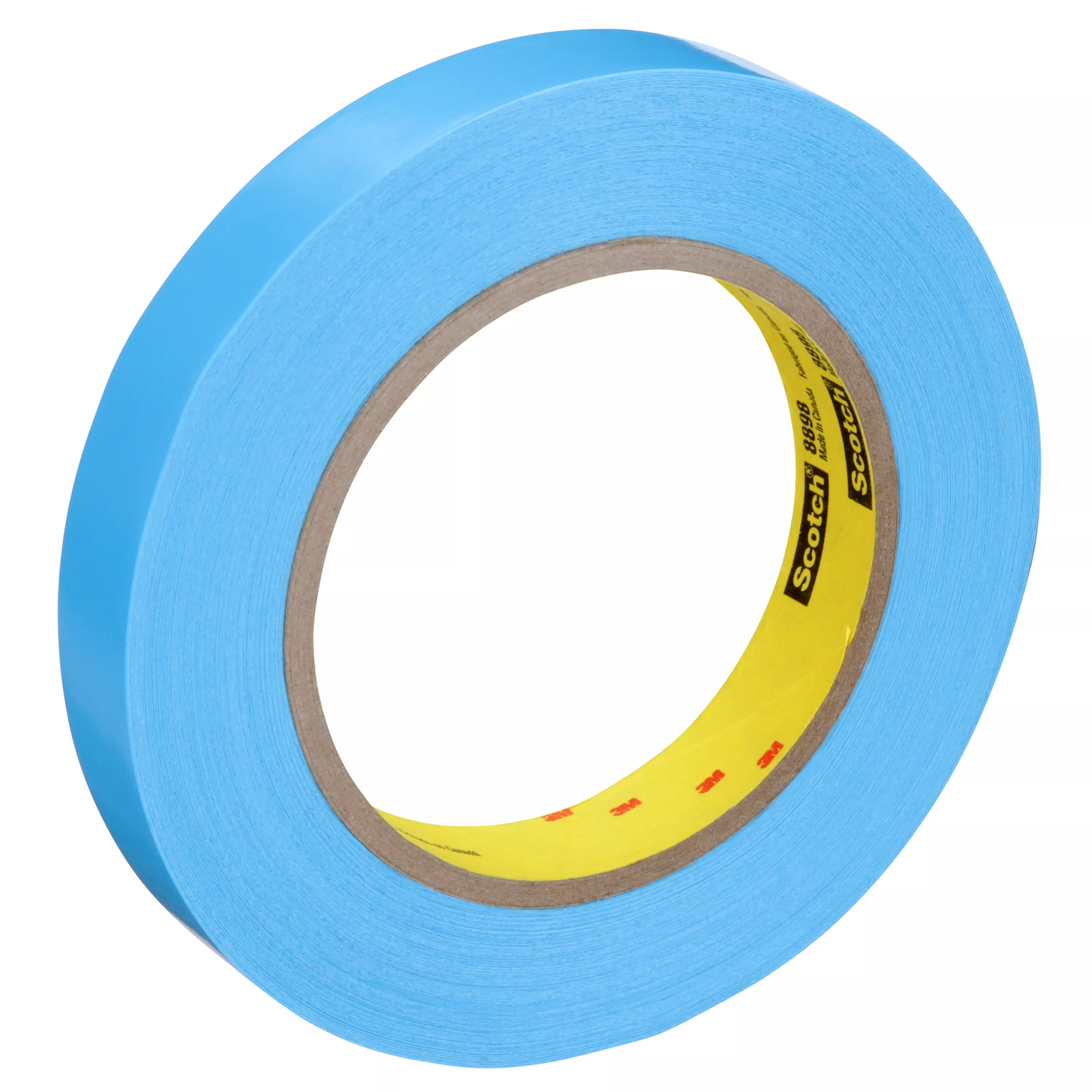 Scotch® Strapping Tape 8898, Blue, 18 mm x 55 m, 4.6 mil, 48 Roll/Case