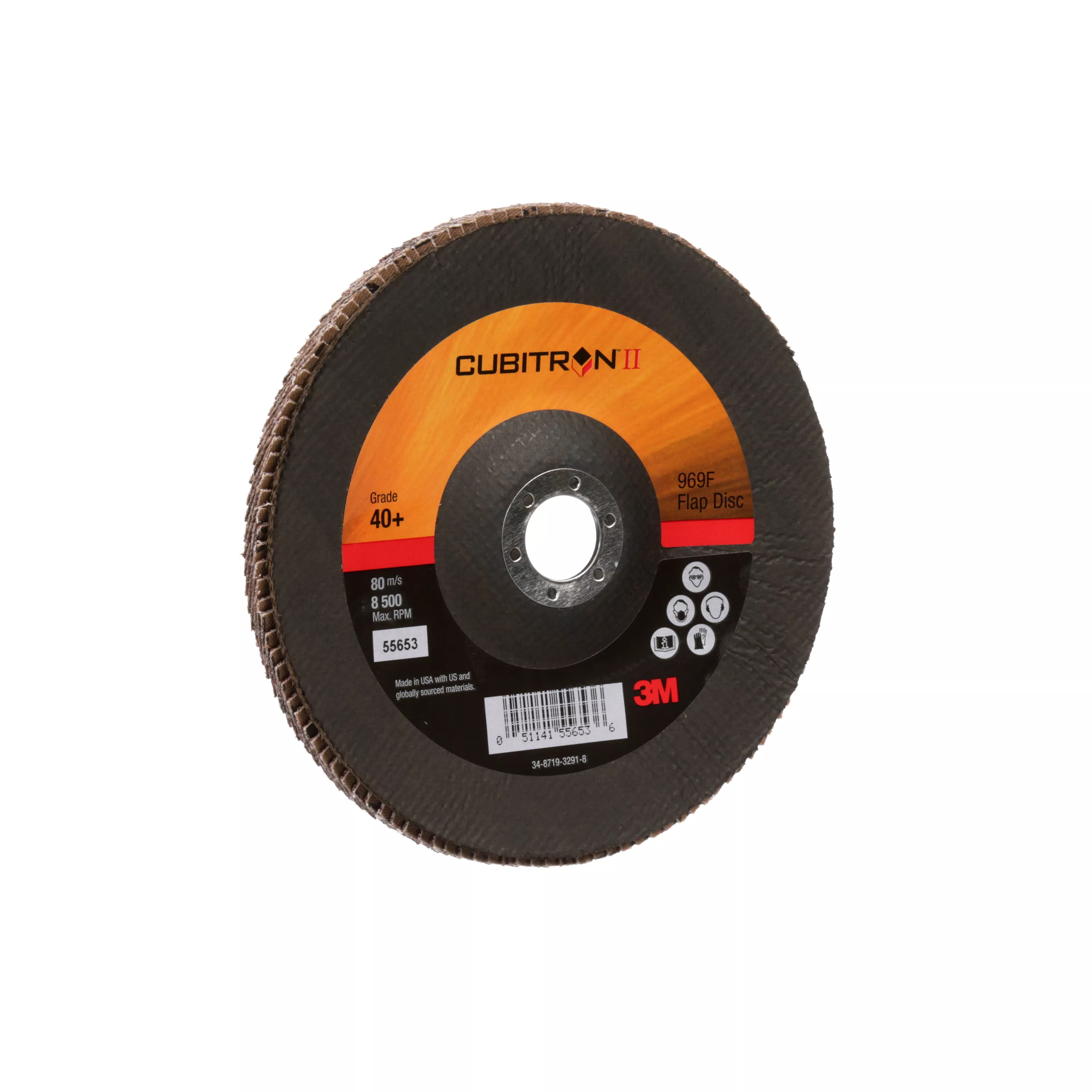 UPC 00051141556536 | 3M™ Cubitron™ II Flap Disc 967A