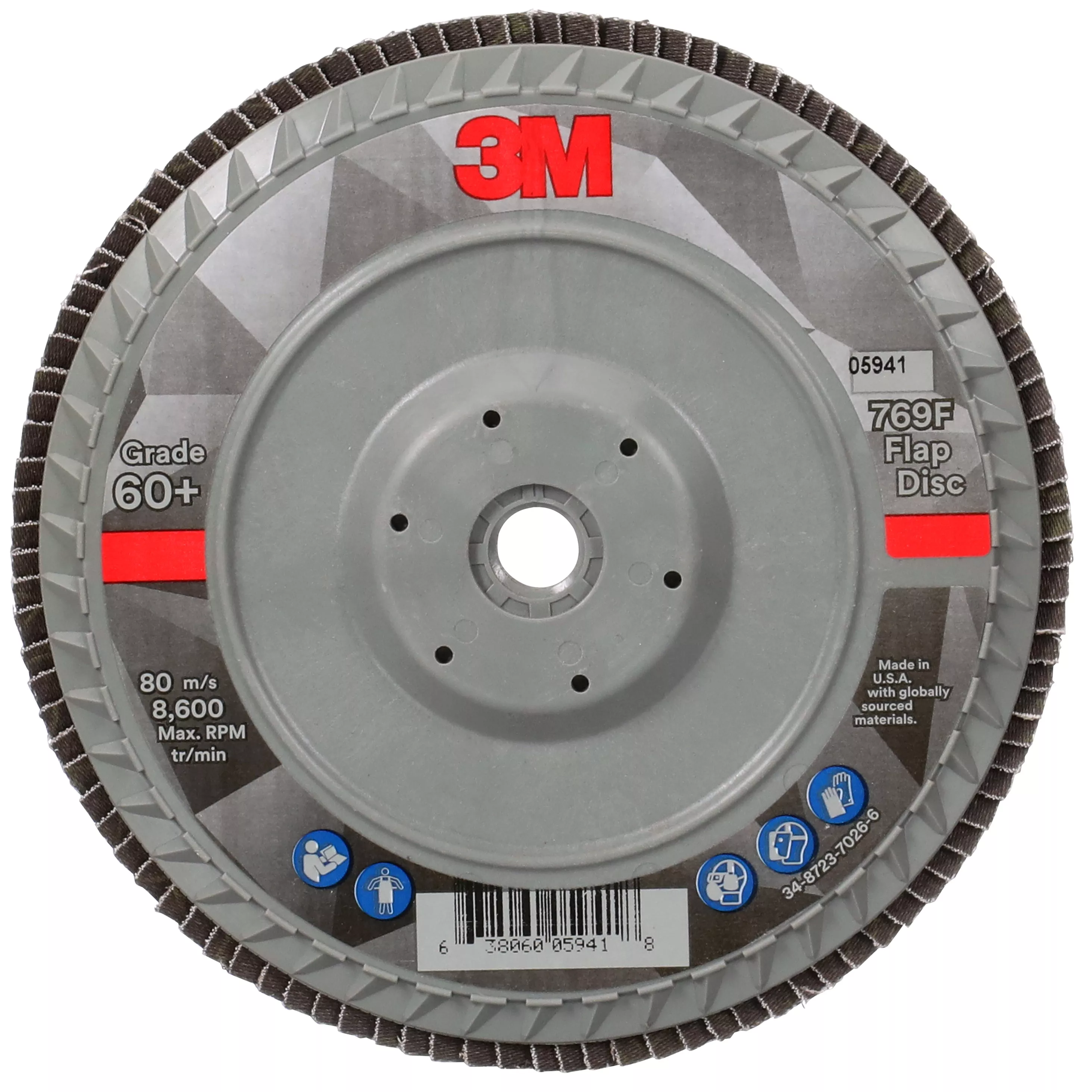 SKU 7100178191 | 3M™ Flap Disc 769F