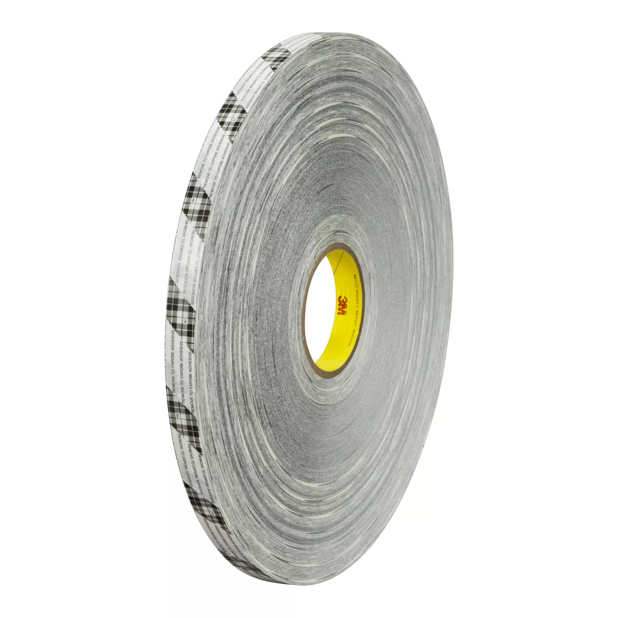 3M™ Double Coated Tape Extended Liner 9925XL, Off-white Translucent, 1/2
in x 750 yd, 2.5 mil, 12 Roll/Case