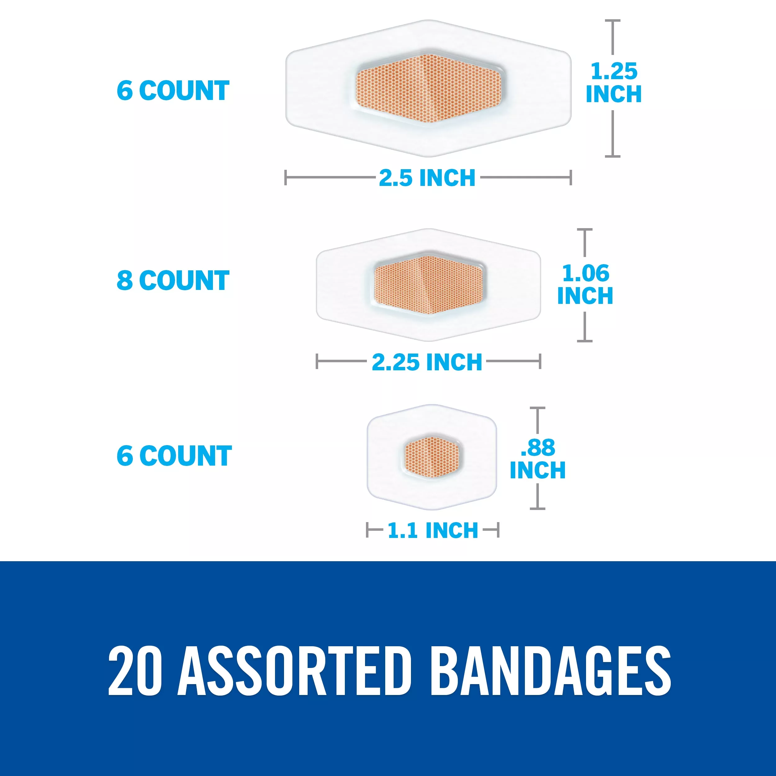 UPC 00051131995246 | Nexcare™ Waterproof Bandages 588-20PB