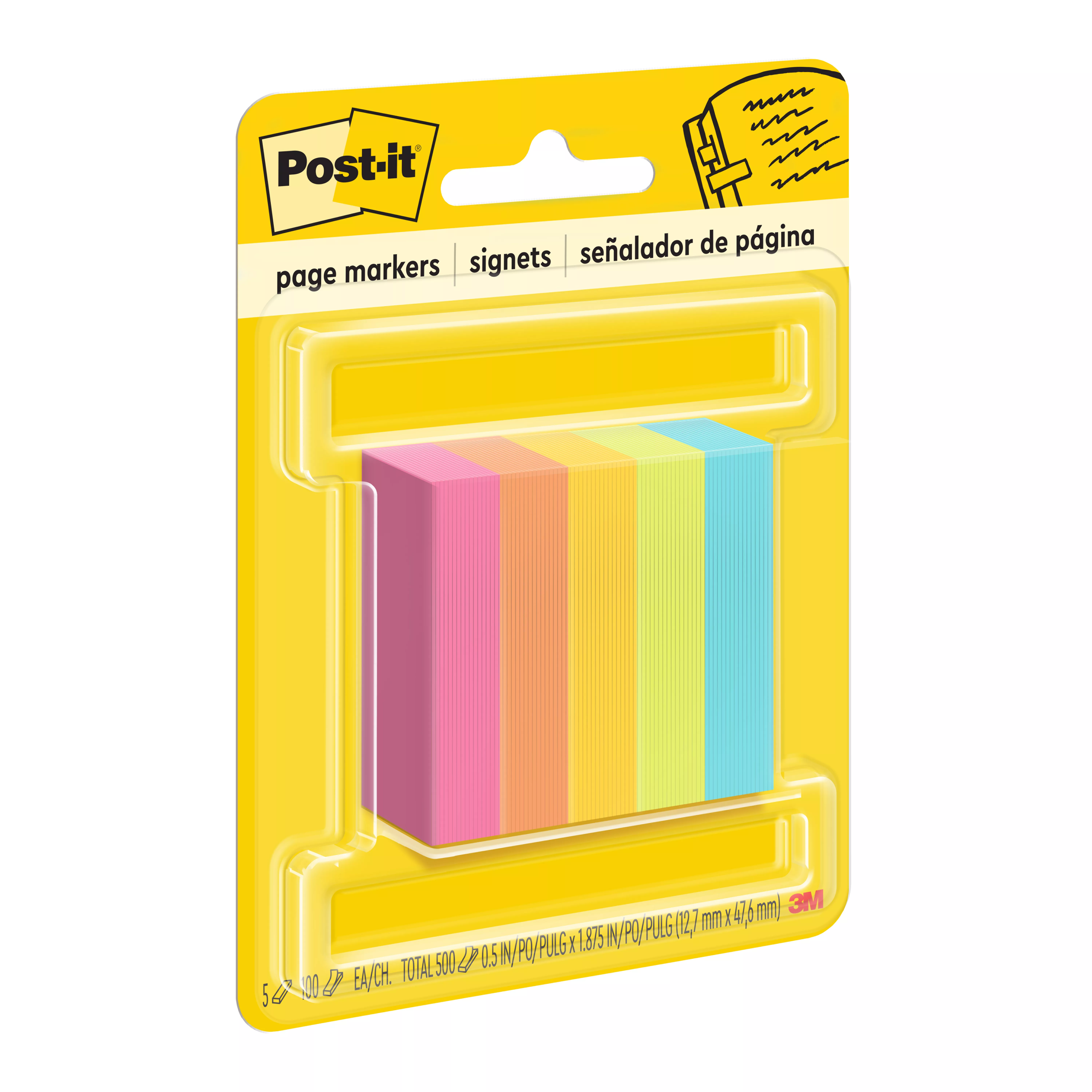 Product Number 670-5AN | Post-it® Page Markers 670-5AN