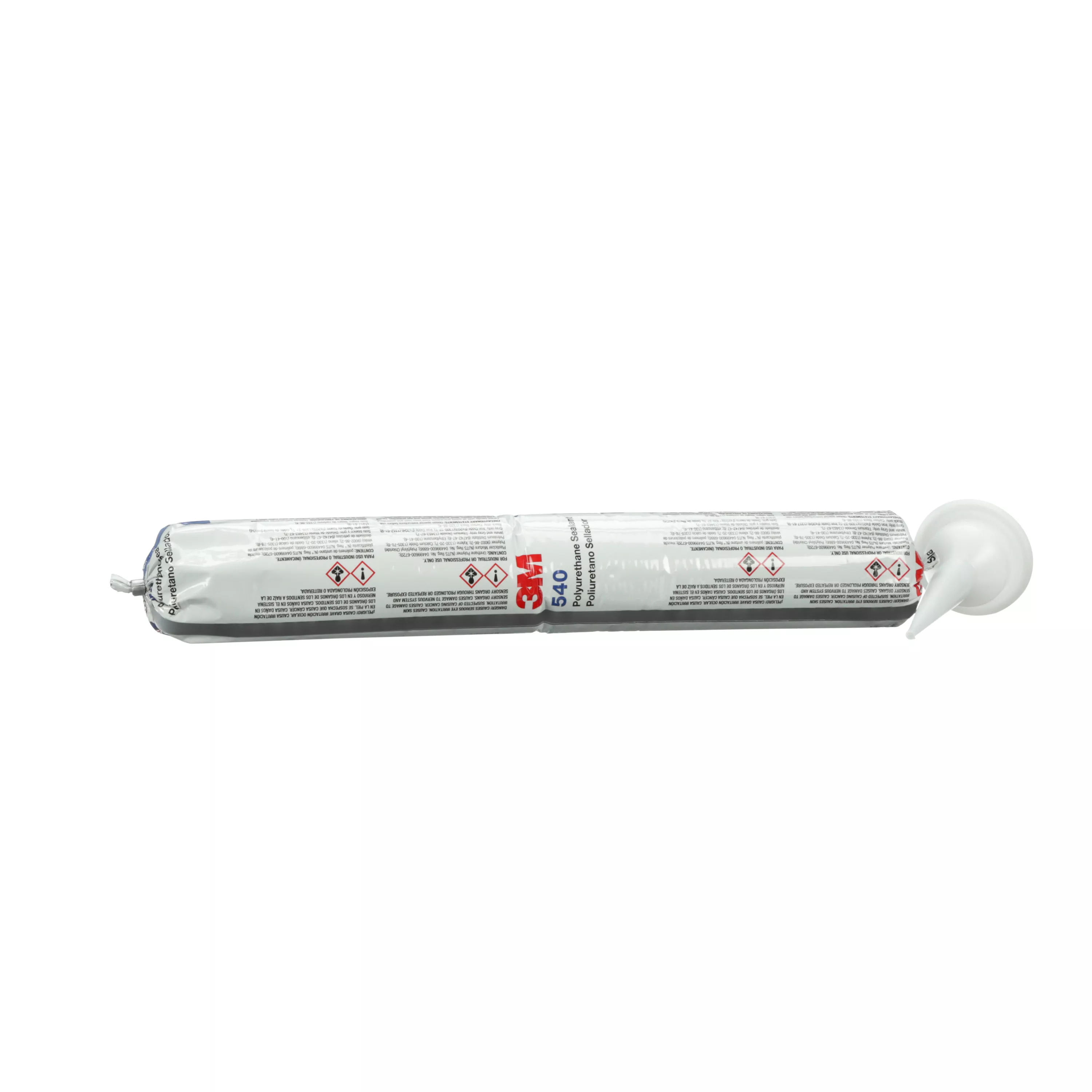 3M™ Polyurethane Sealant 540, White, 600 mL Sausage Pack, 12/Case