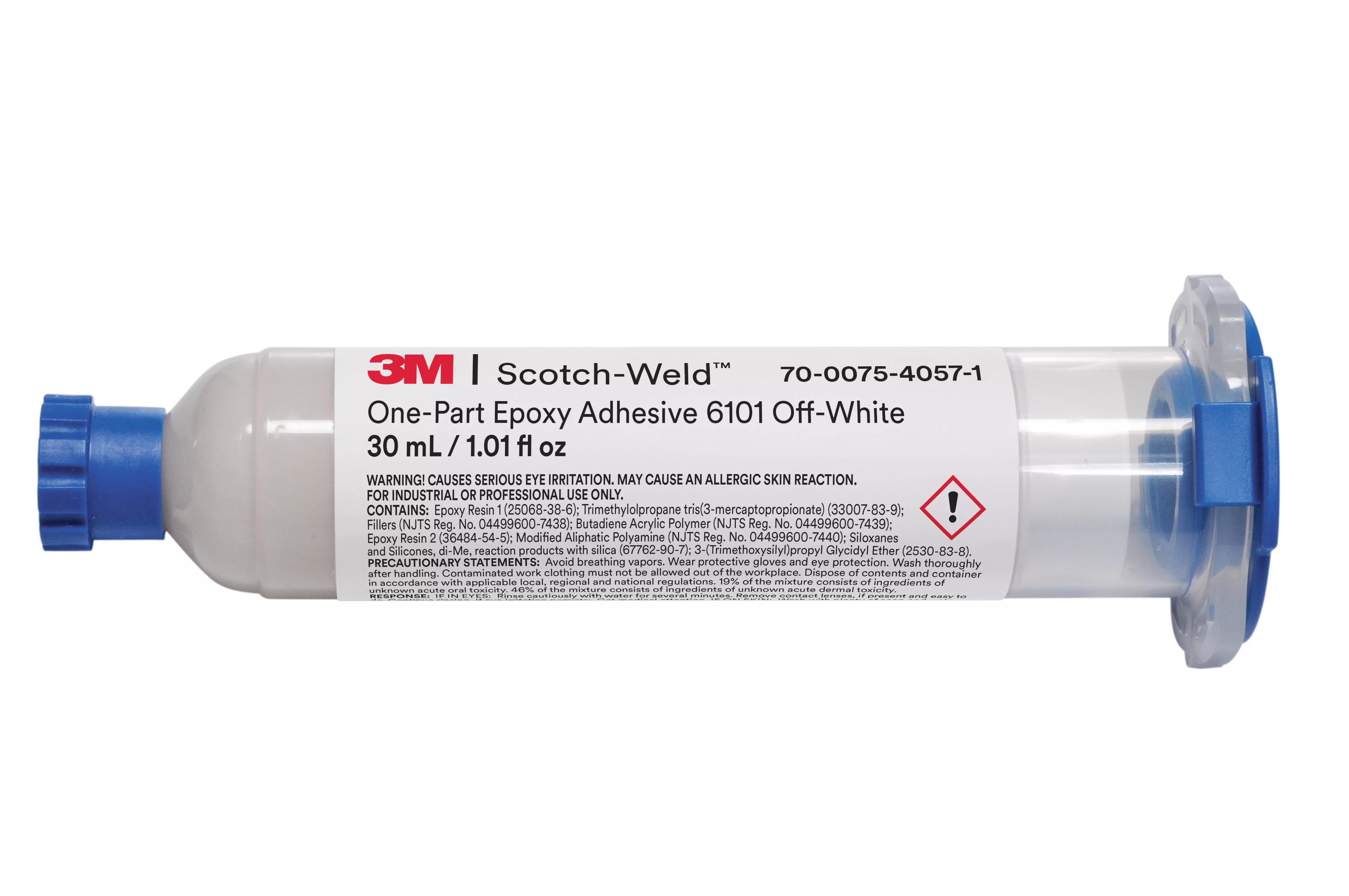 3M™ Scotch-Weld™ One-Part Epoxy Adhesive 6101, Off-White, 30 mL, 20/Case, Restricted